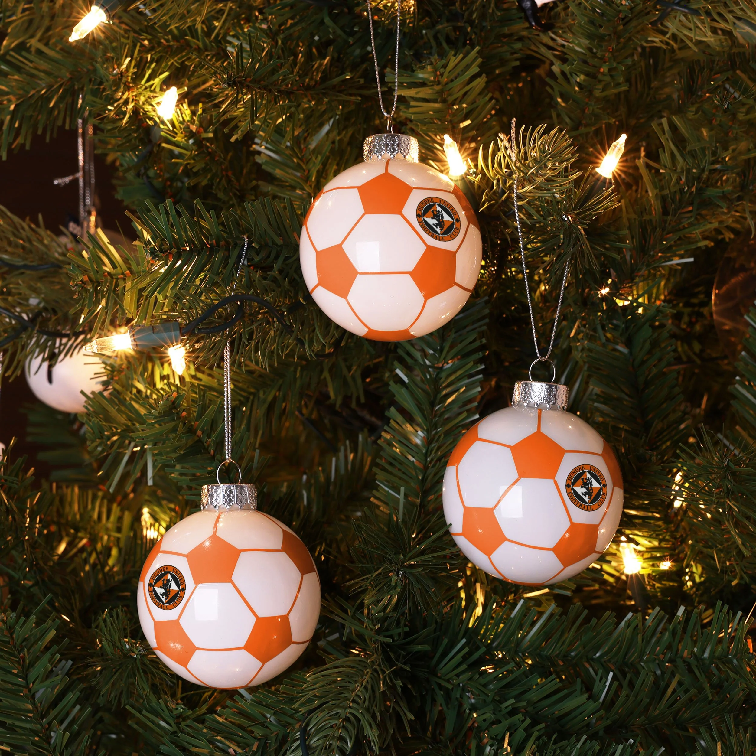 Dundee United FC 3 Pack Football Ornament - Image 3