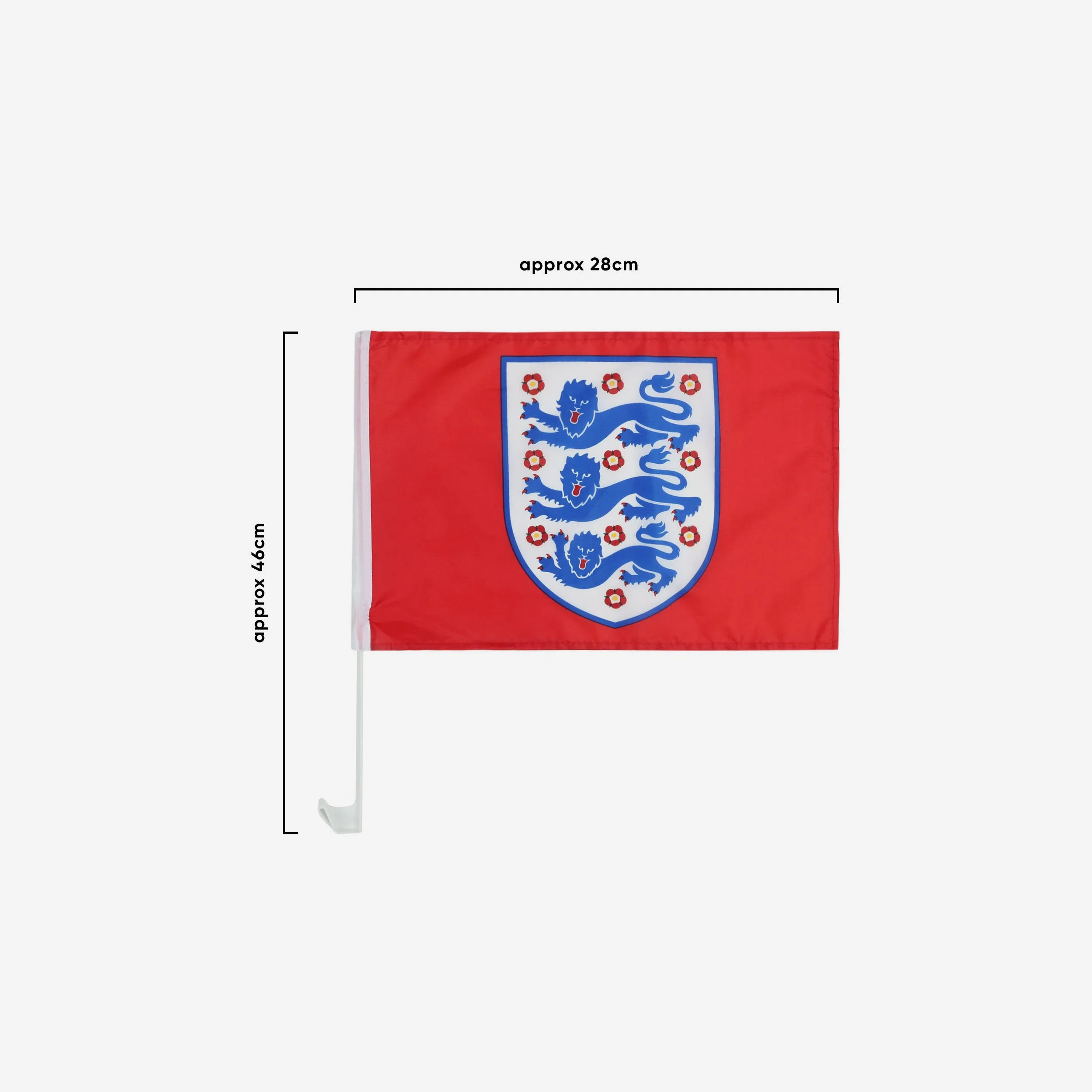 England 2 Pack Car Flag - Image 3