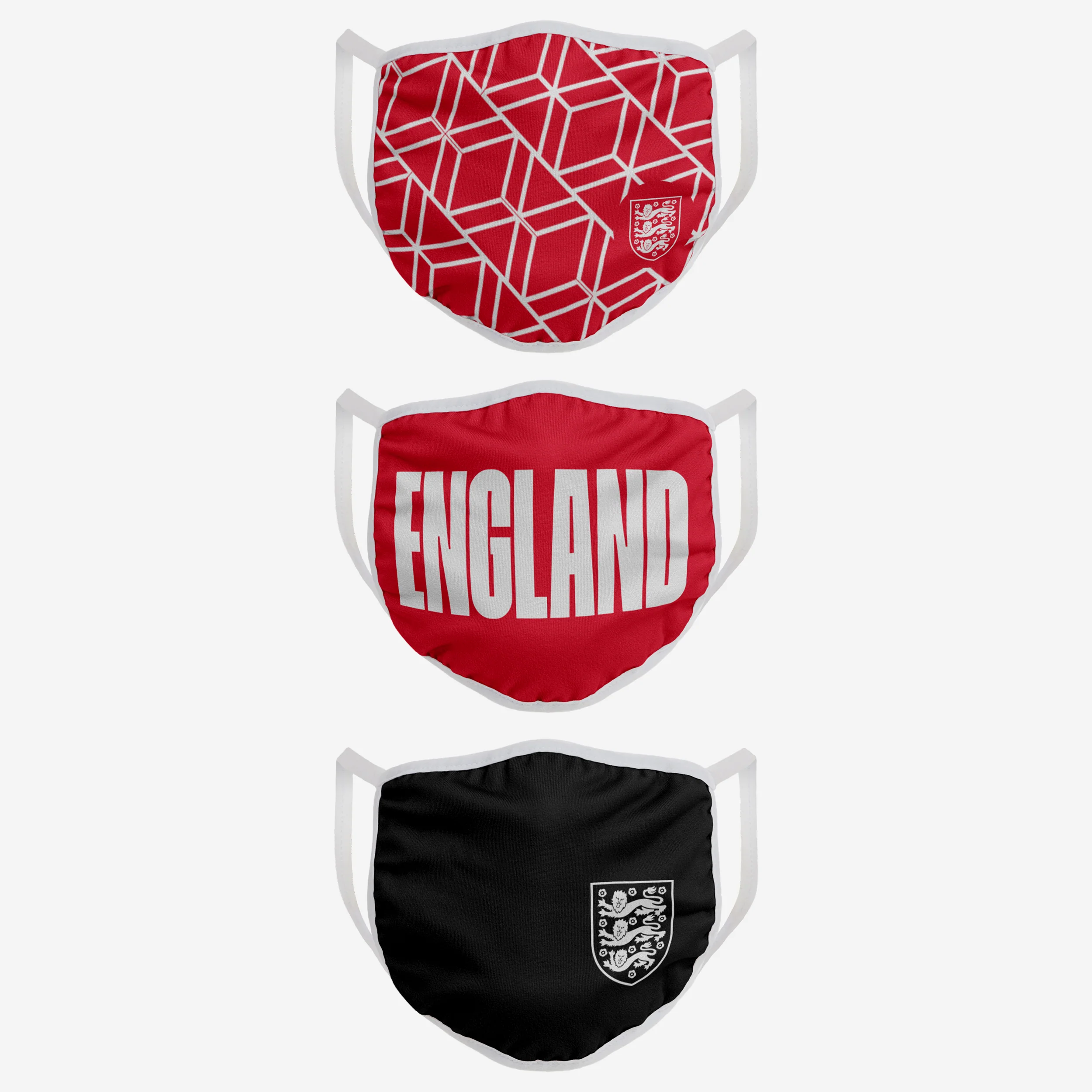 England 3 Pack Printed Face Cover - Image 2