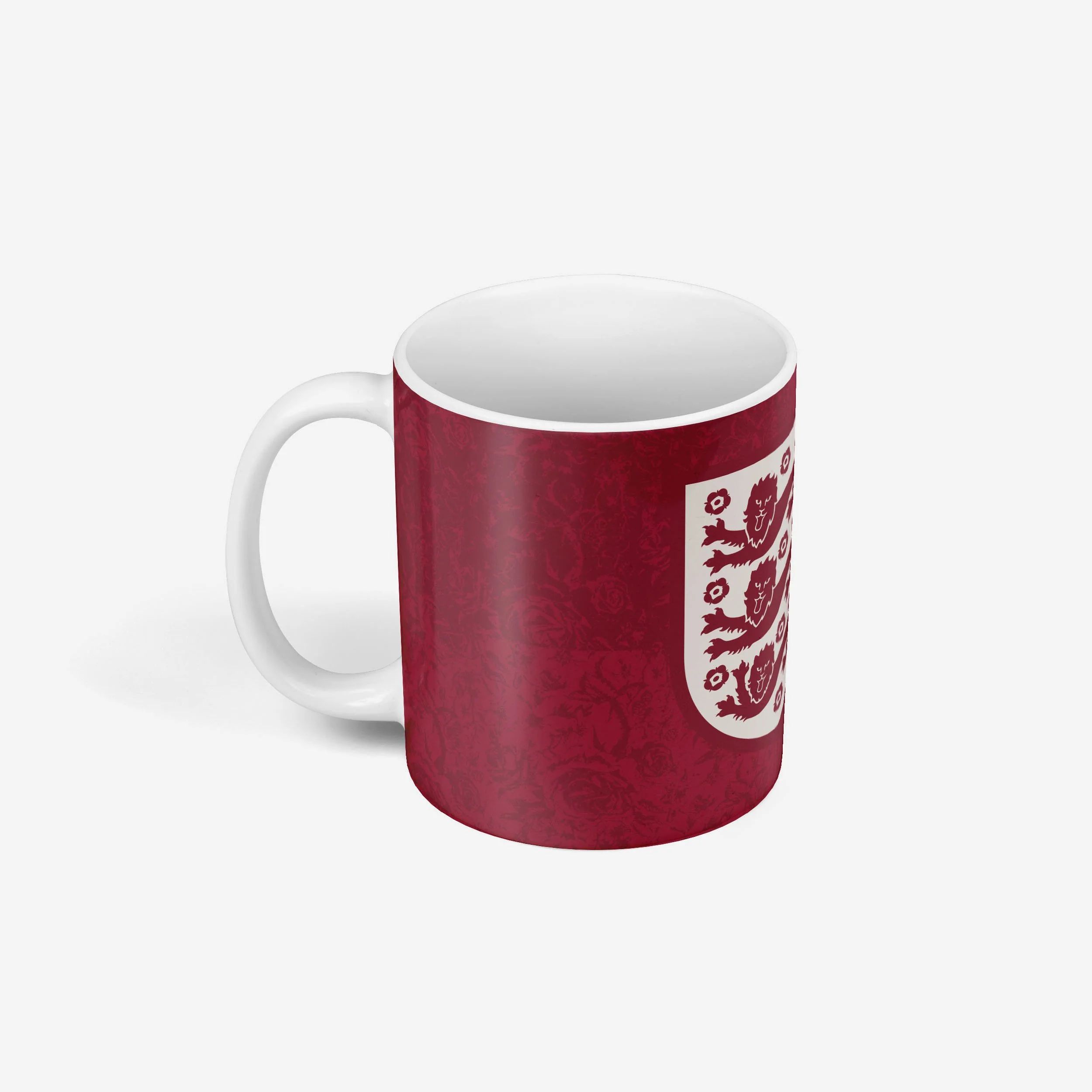England Floral Lionesses Mug - Image 3