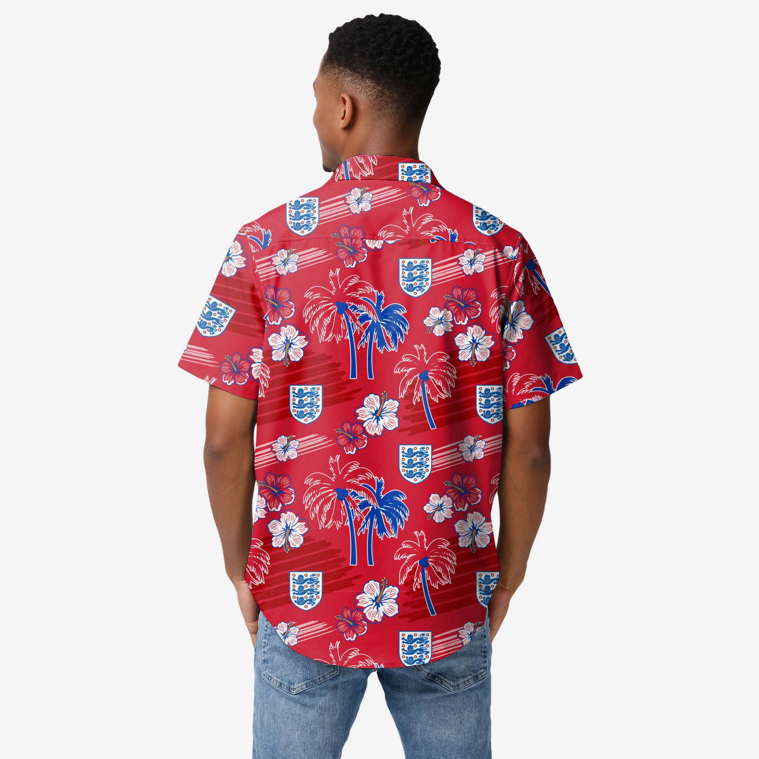 England Islander Tropical Button Up Shirt - Image 2