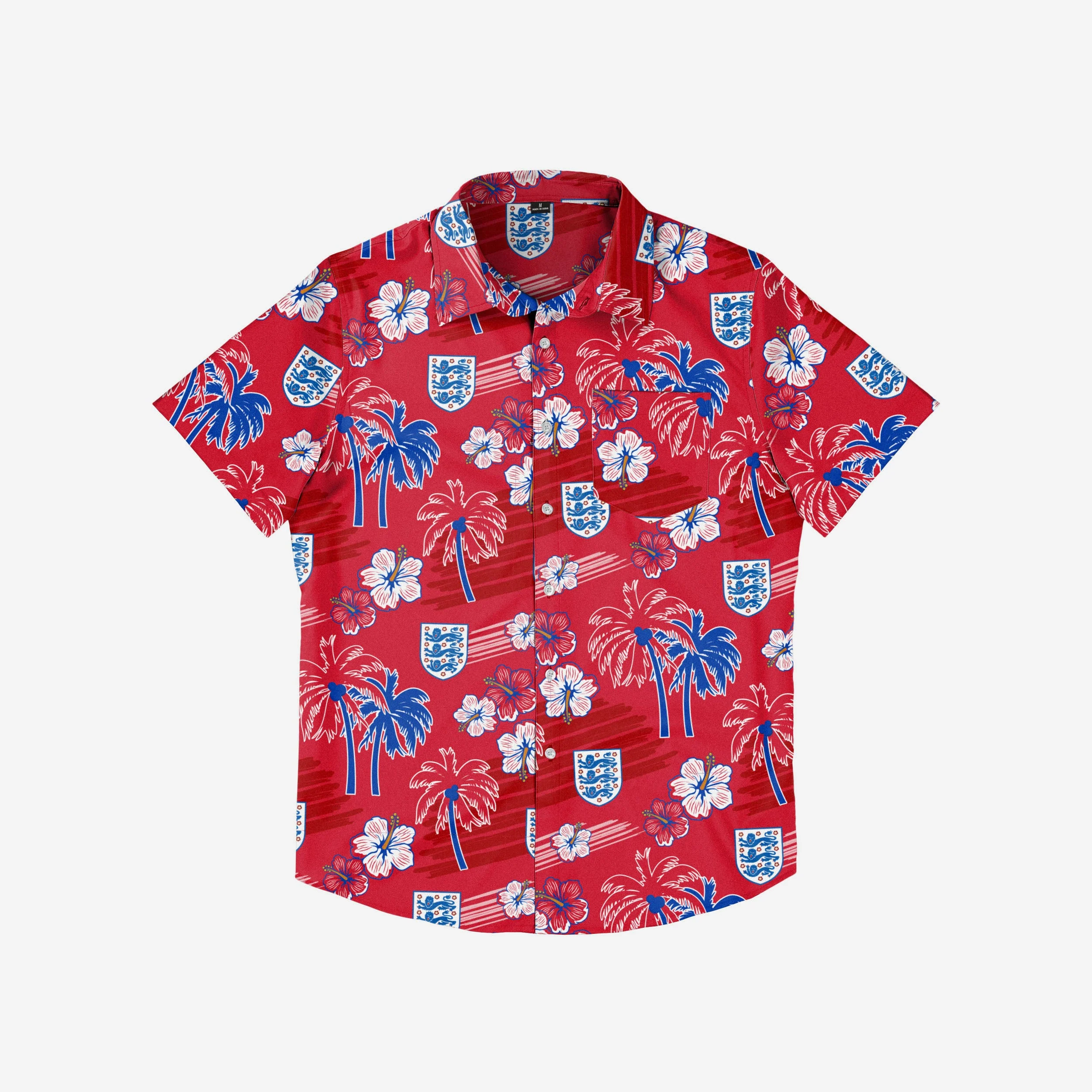 England Islander Tropical Button Up Shirt - Image 3