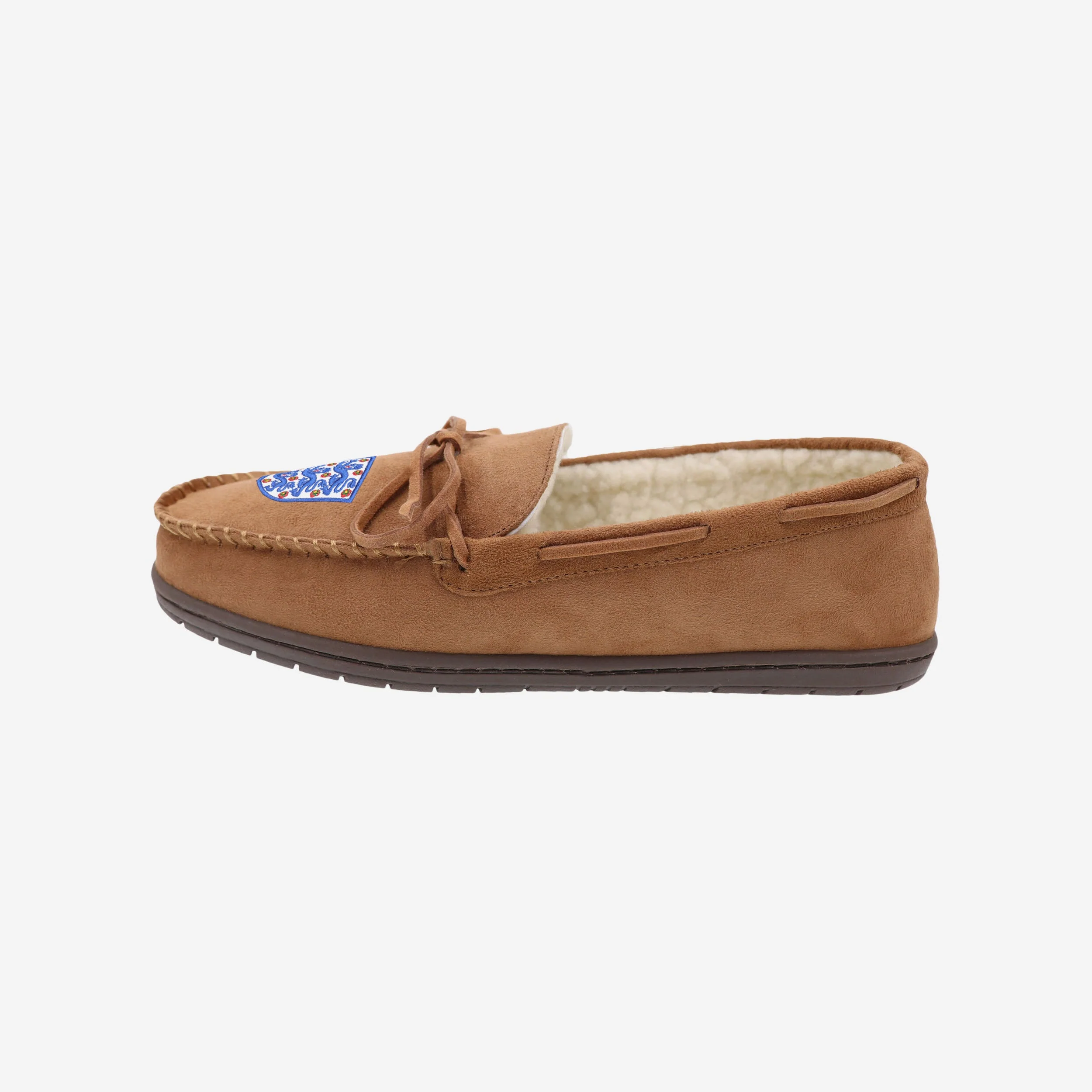 England Suede Moccasin Slipper