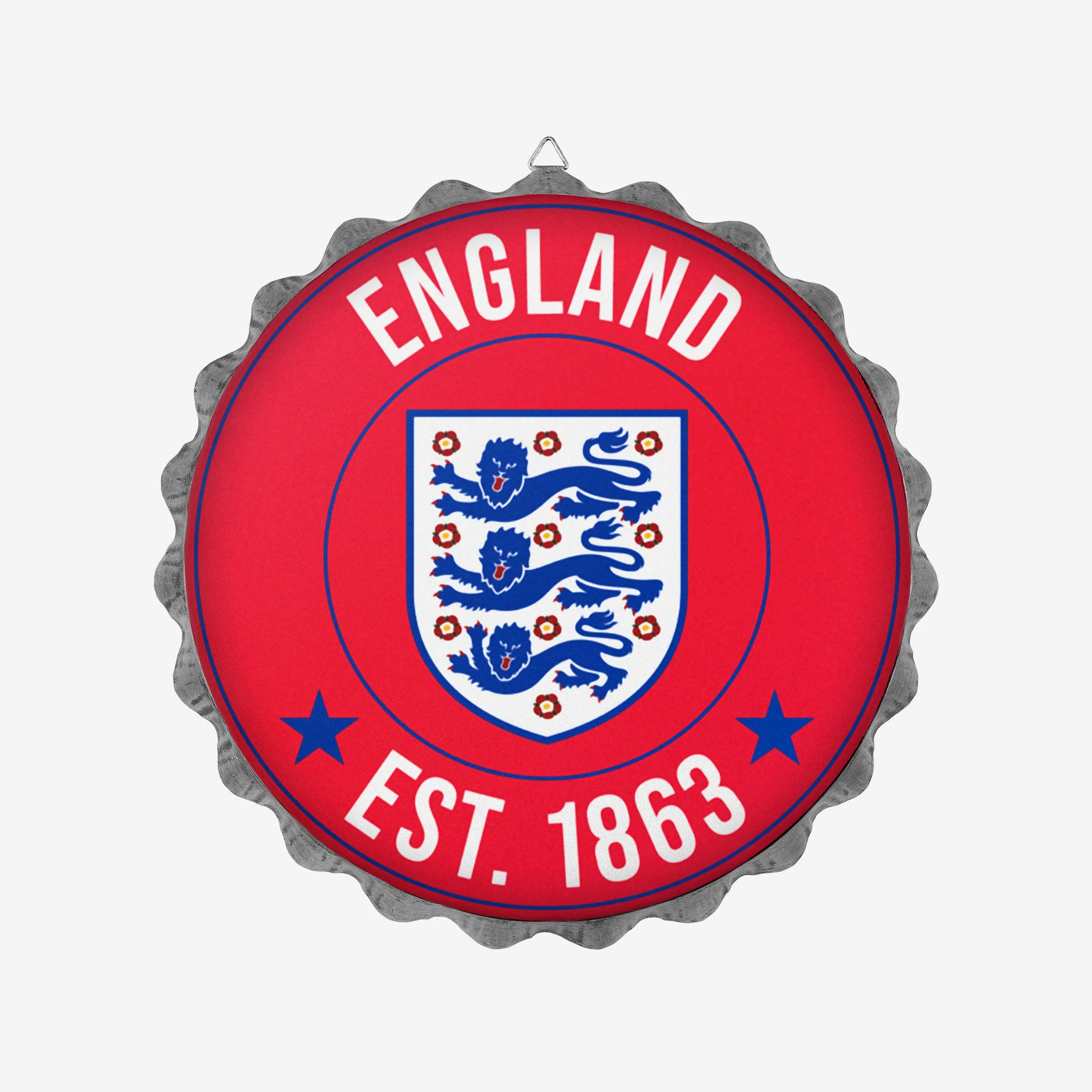 England Wall Mounted Bottlecap Sign
