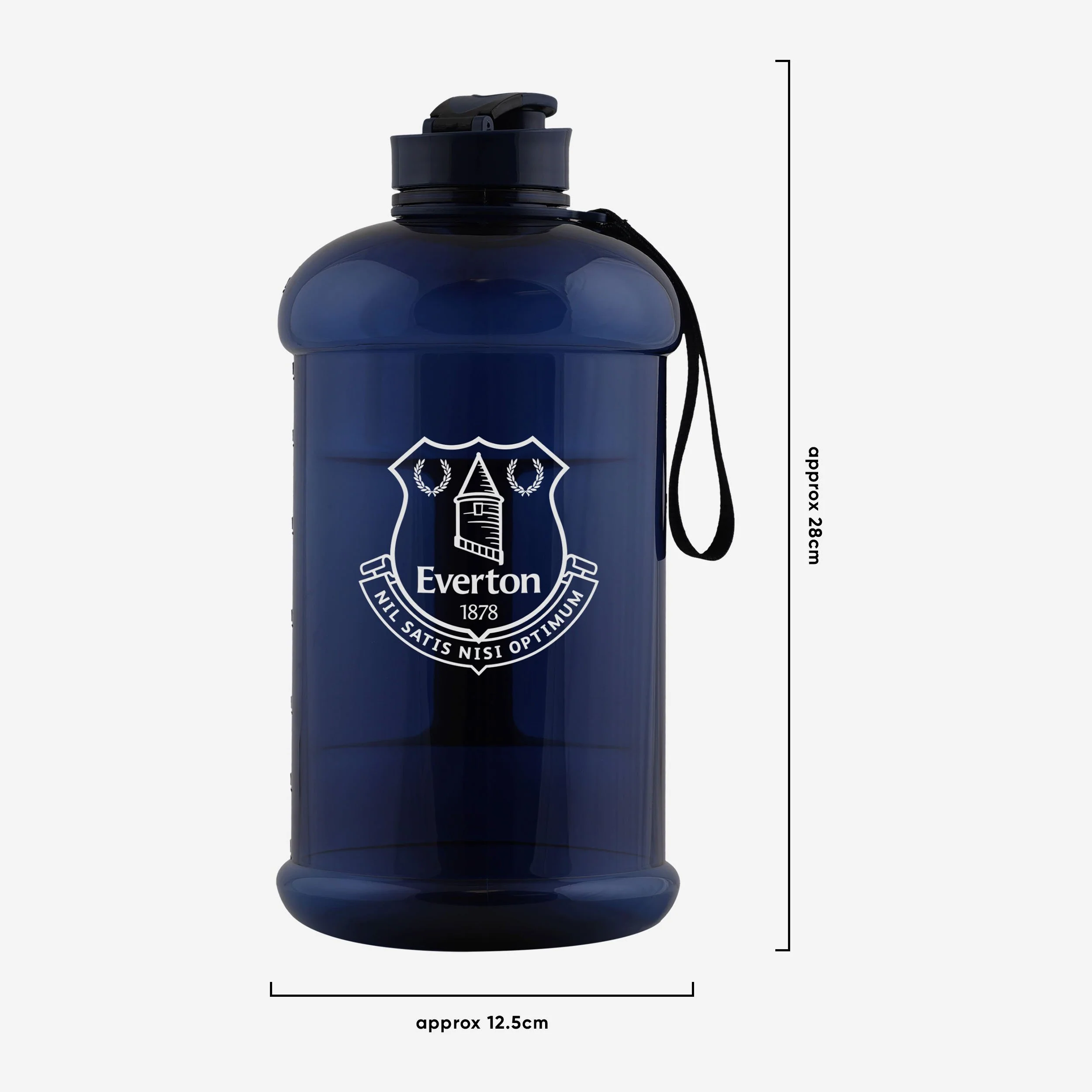 Everton FC 2 Litre Clear Sports Bottle - Image 5