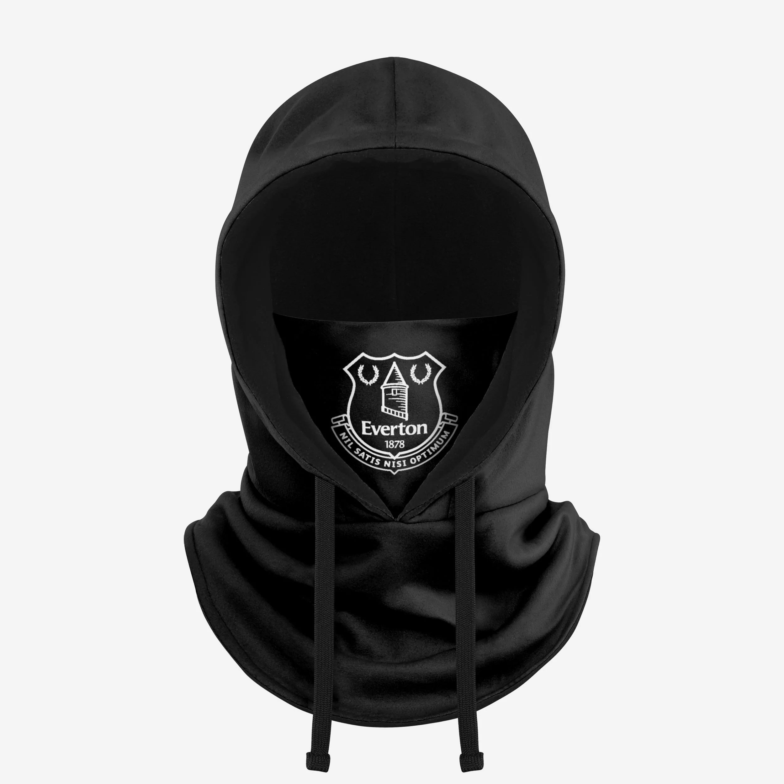 Everton FC Black Drawstring Hooded Snood