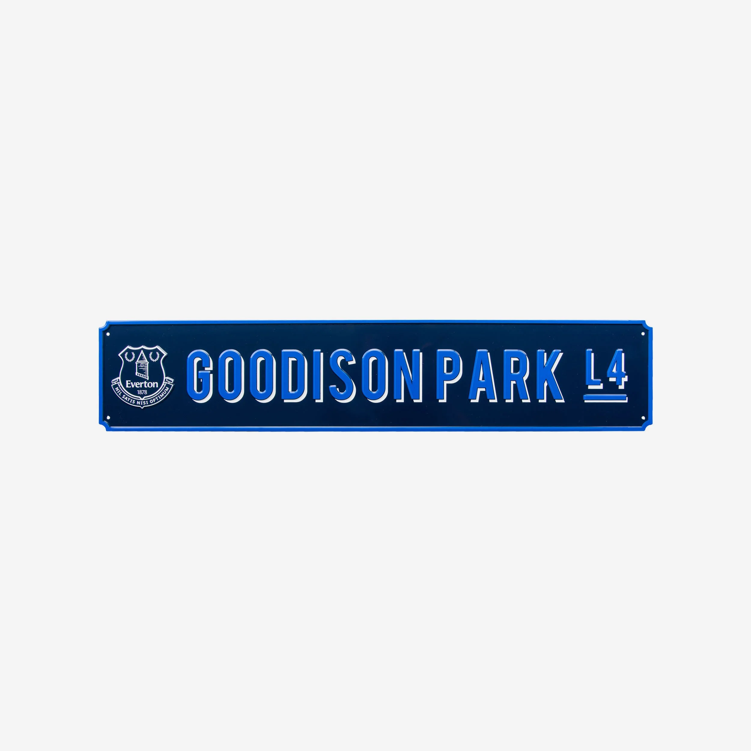 Everton FC Vintage Street Sign