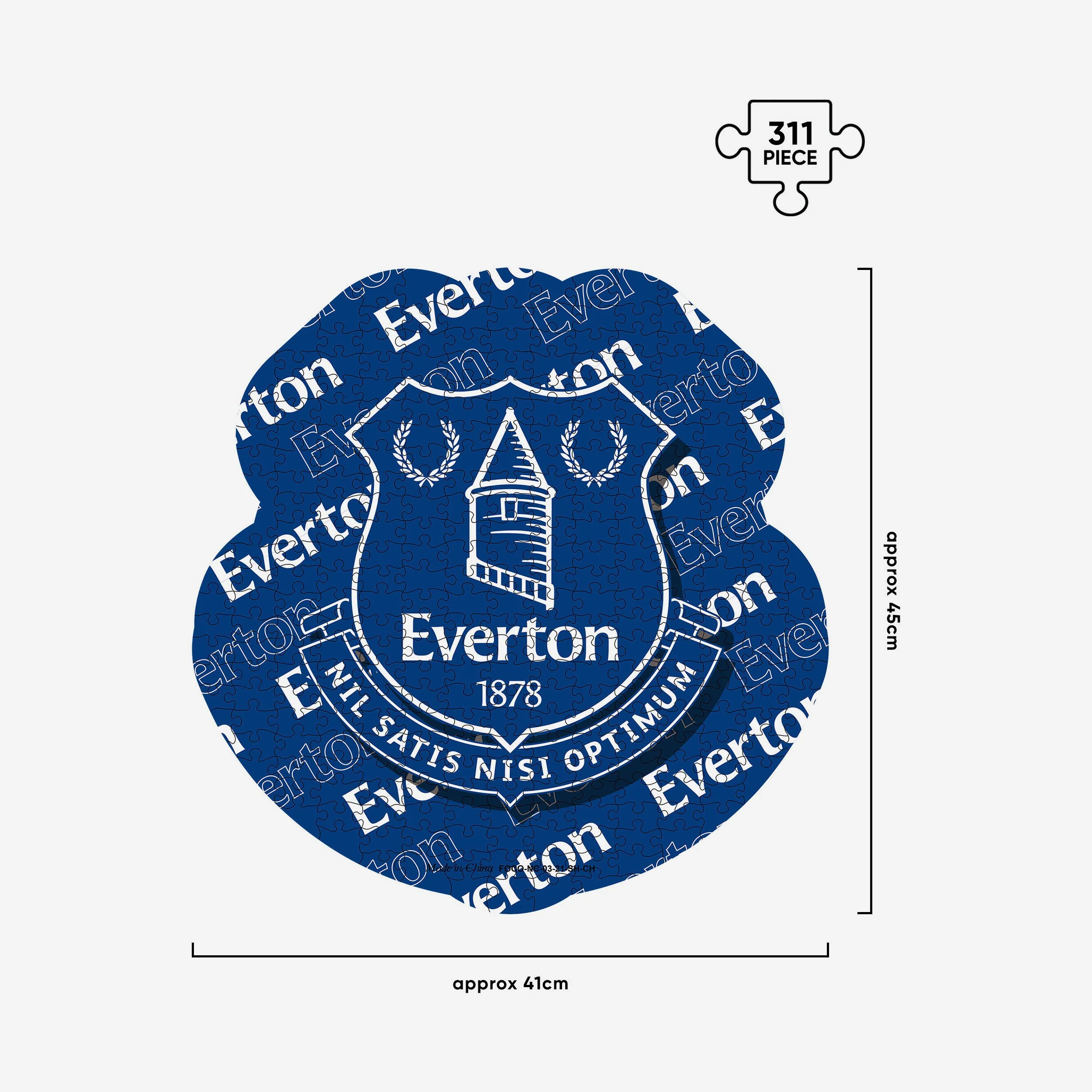 Everton FC Wood PZLZ Logo - Image 3