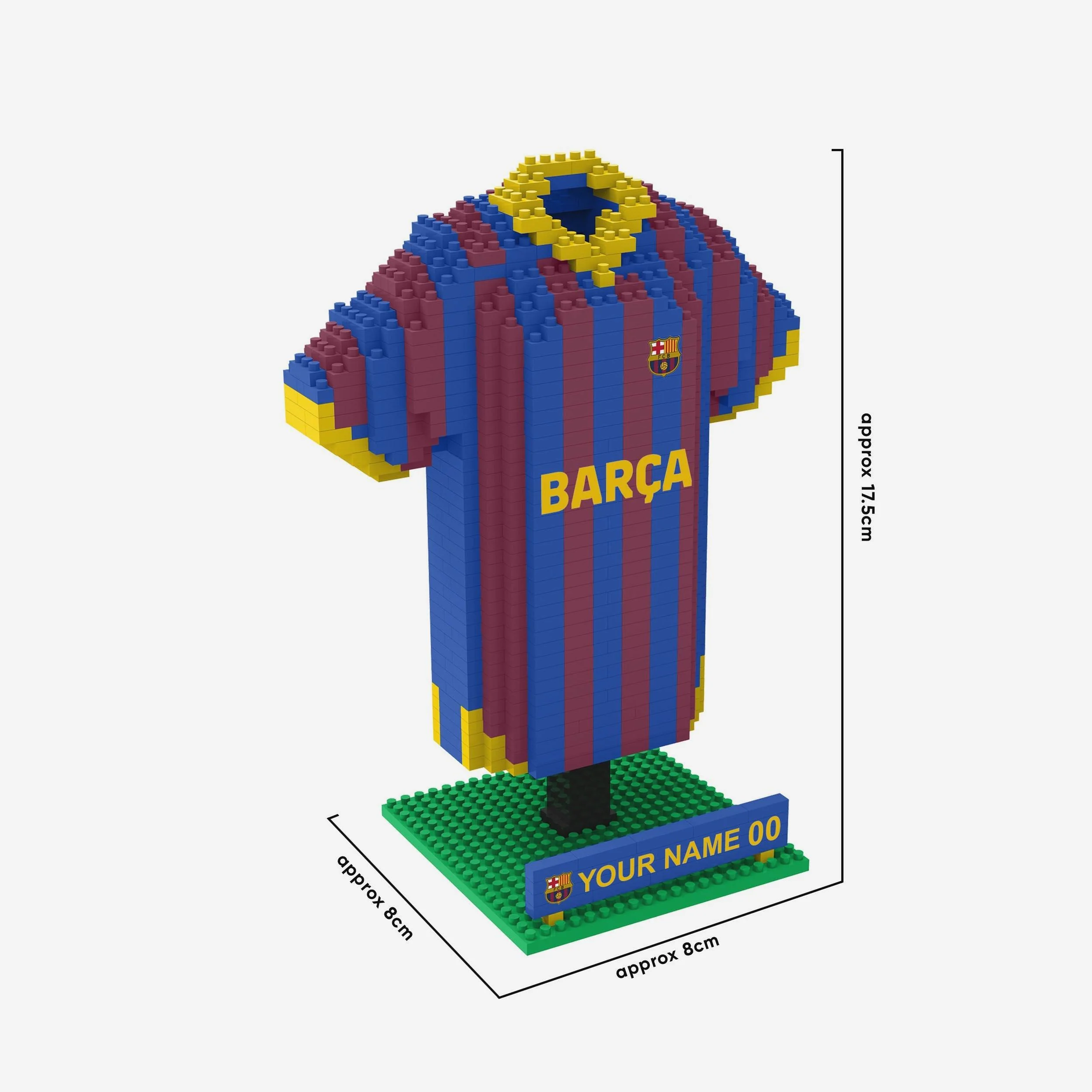 FC Barcelona Personalised BRXLZ Home Shirt - Image 4