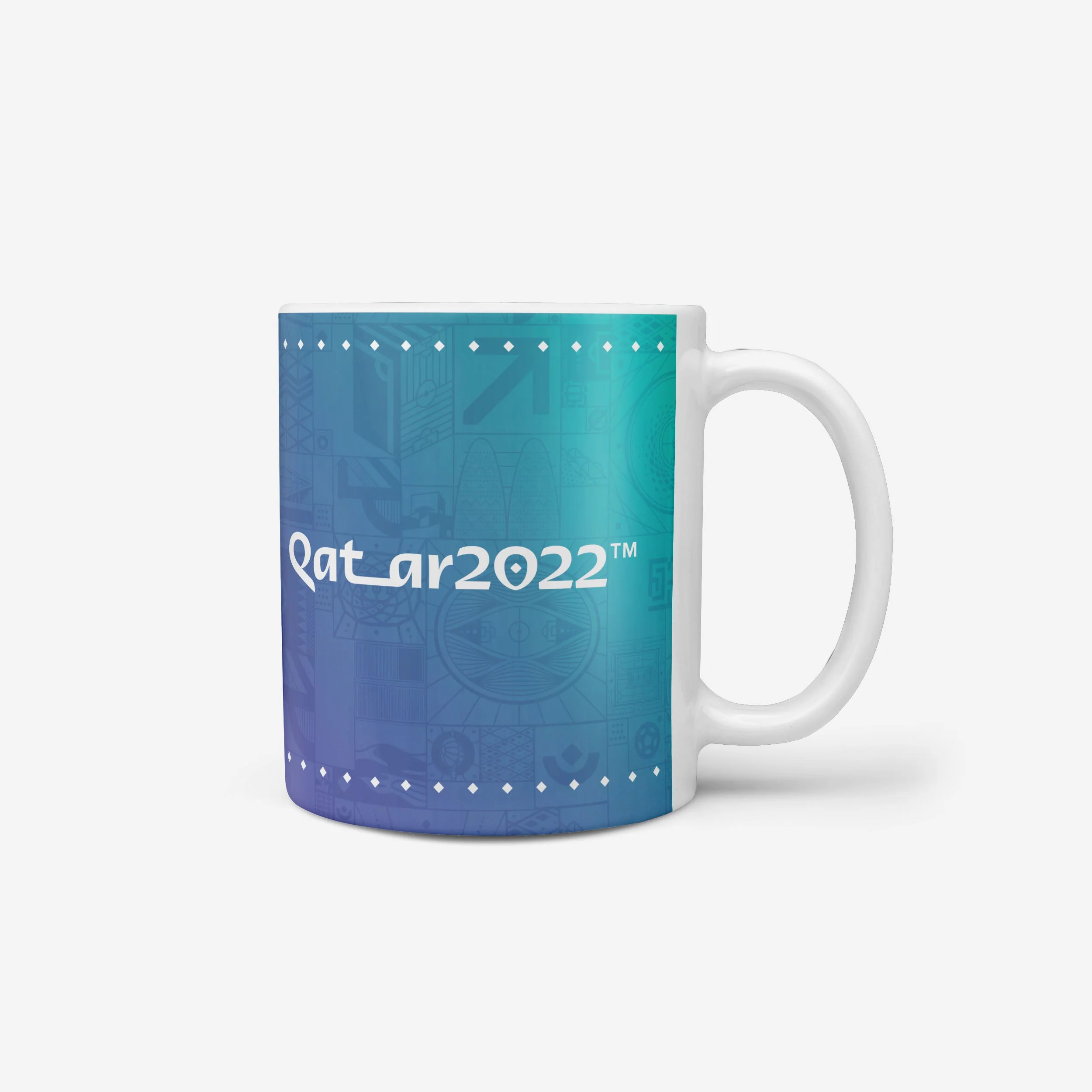 FIFA World Cup Qatar 2022 Purple Mug - Image 2