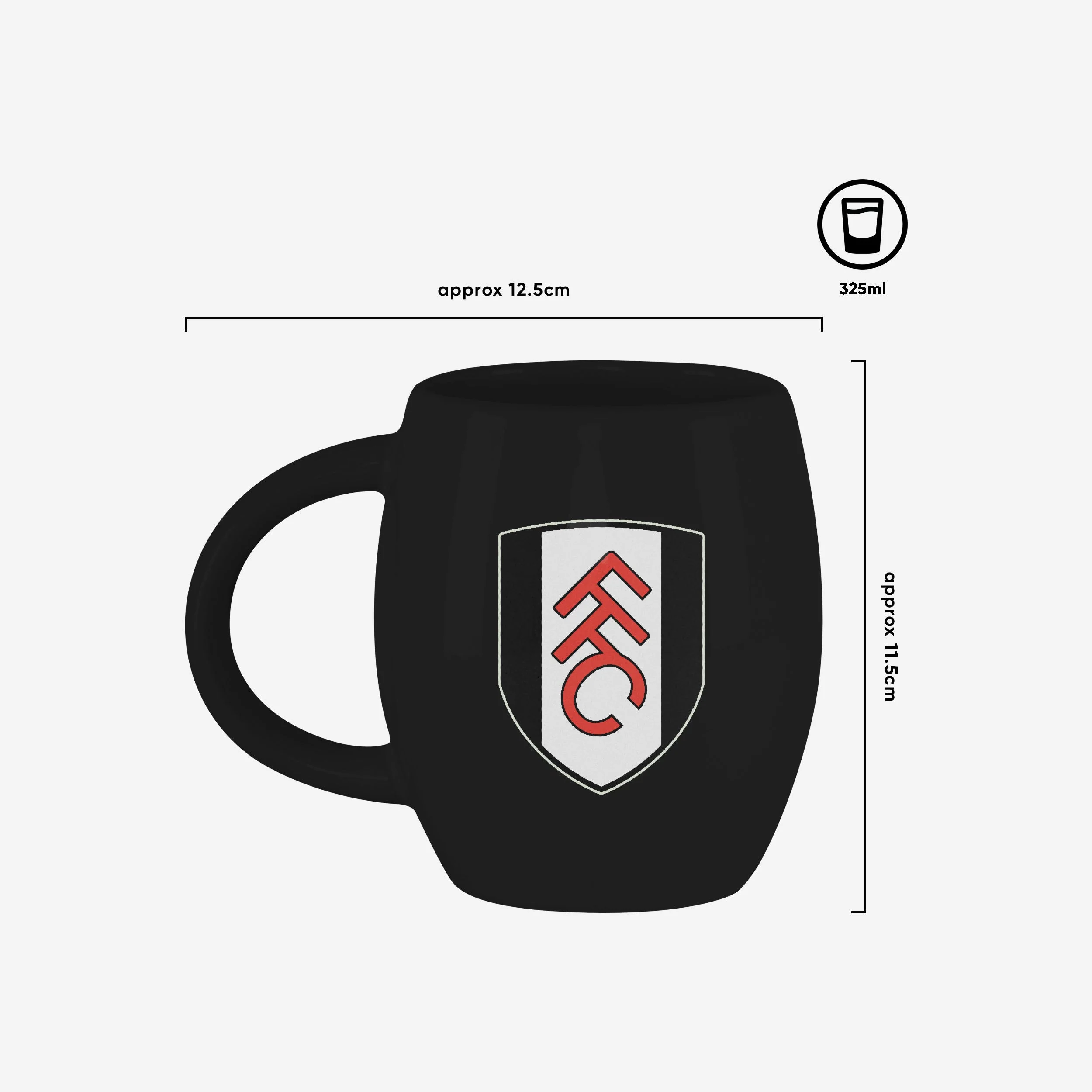 Fulham FC Number 1 Dad Tea Tub Mug - Image 3
