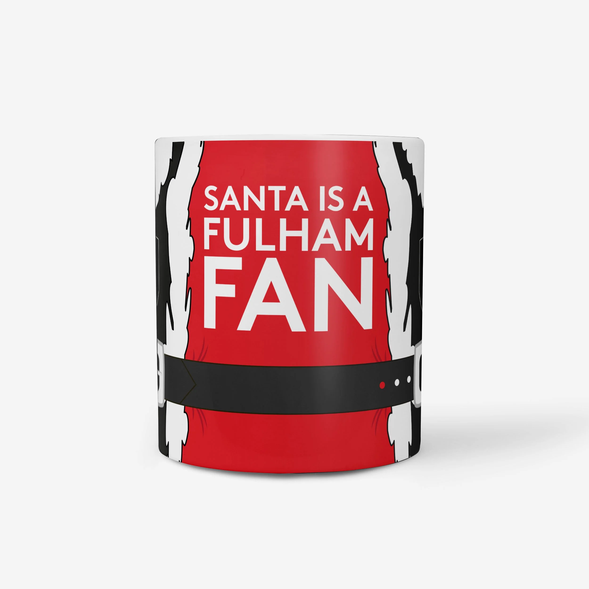 Fulham FC Santa Is A Fan Mug - Image 4
