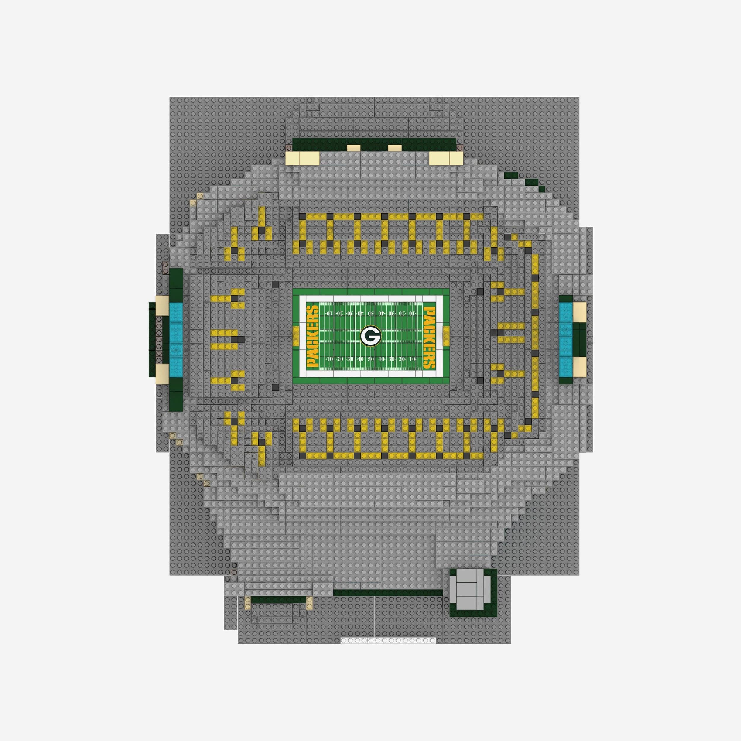 Green Bay Packers Lambeau Field BRXLZ Stadium - Image 4
