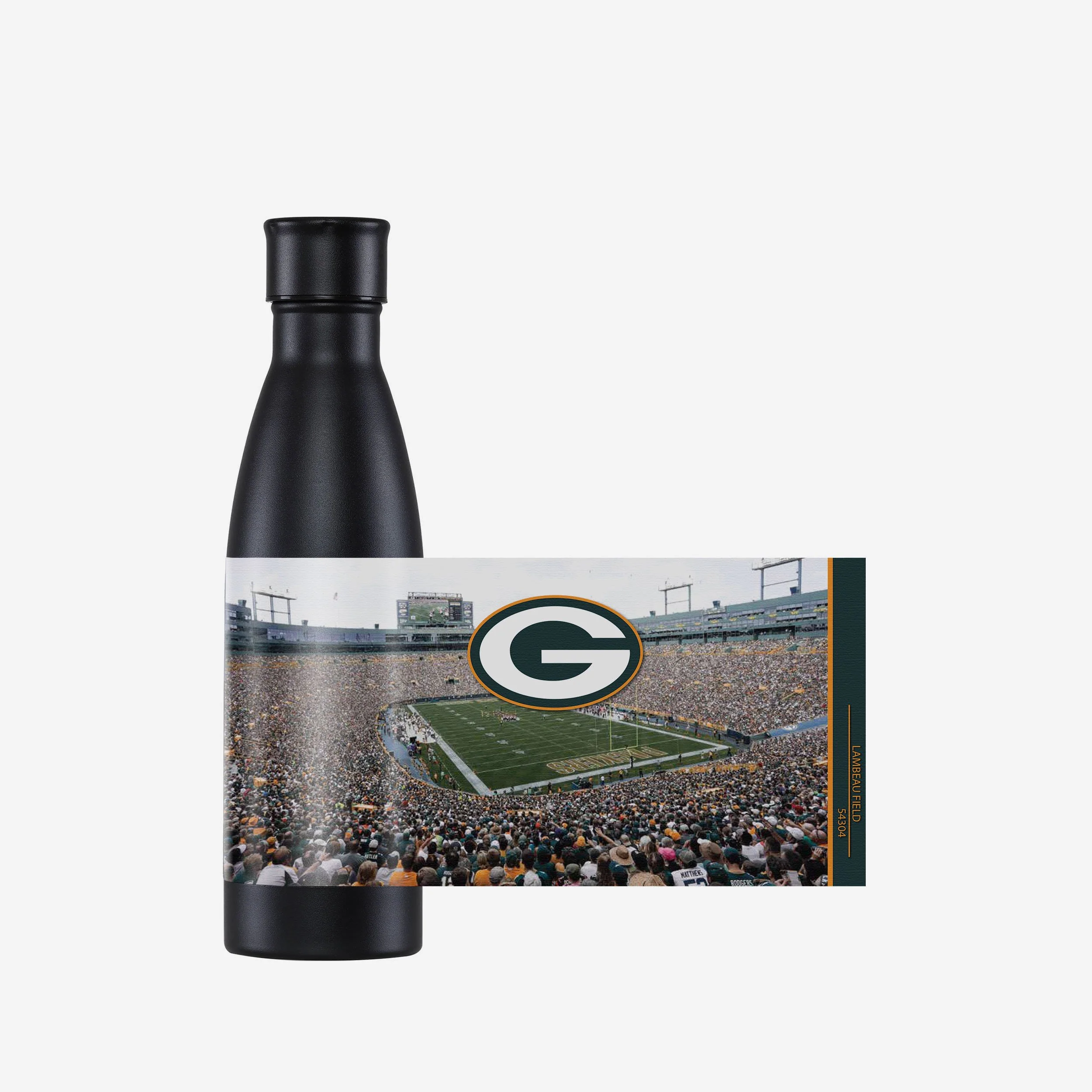 Green Bay Packers Primetime Metal 500 mL Bottle - Image 4