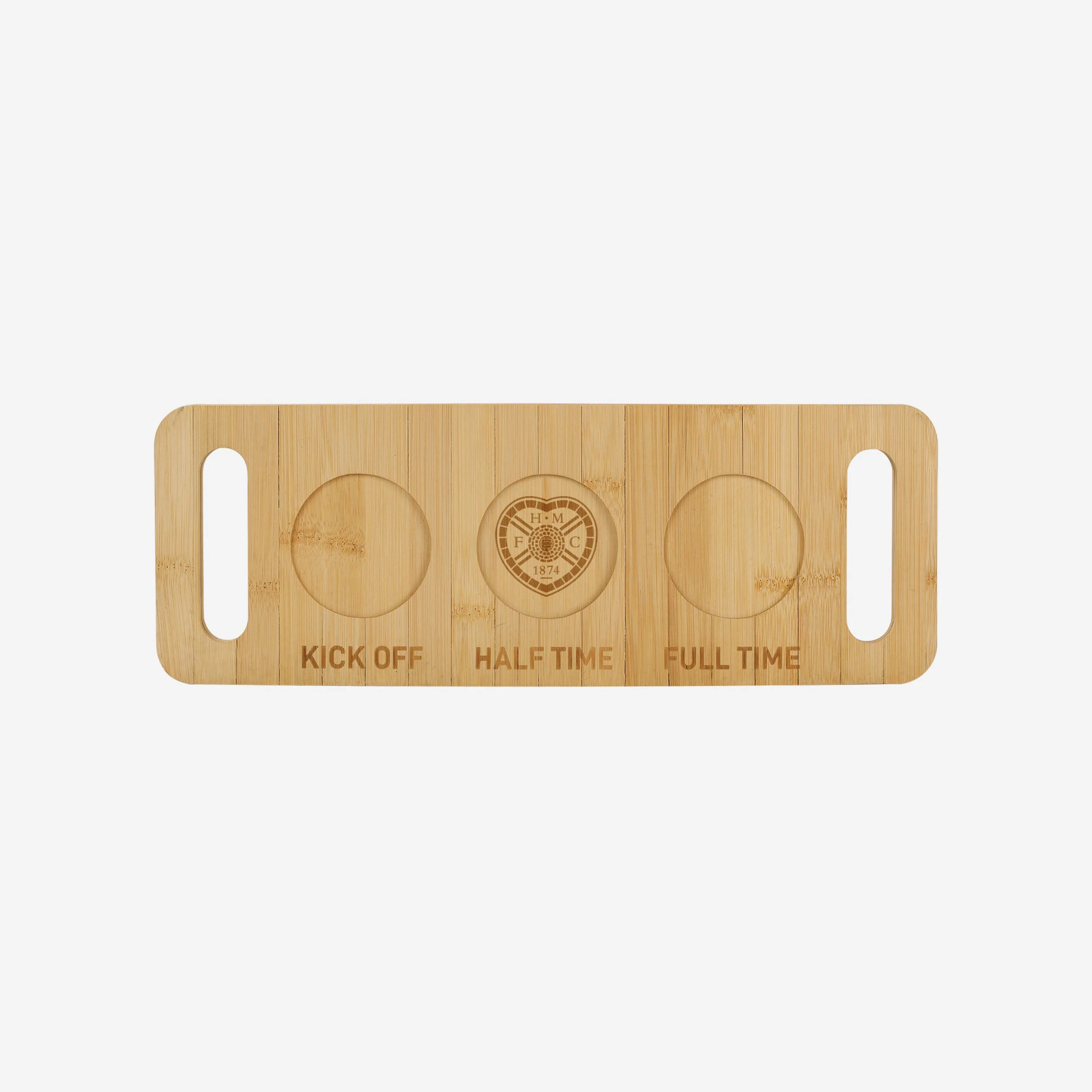 Heart Of Midlothian FC Beer Flight Serving Board