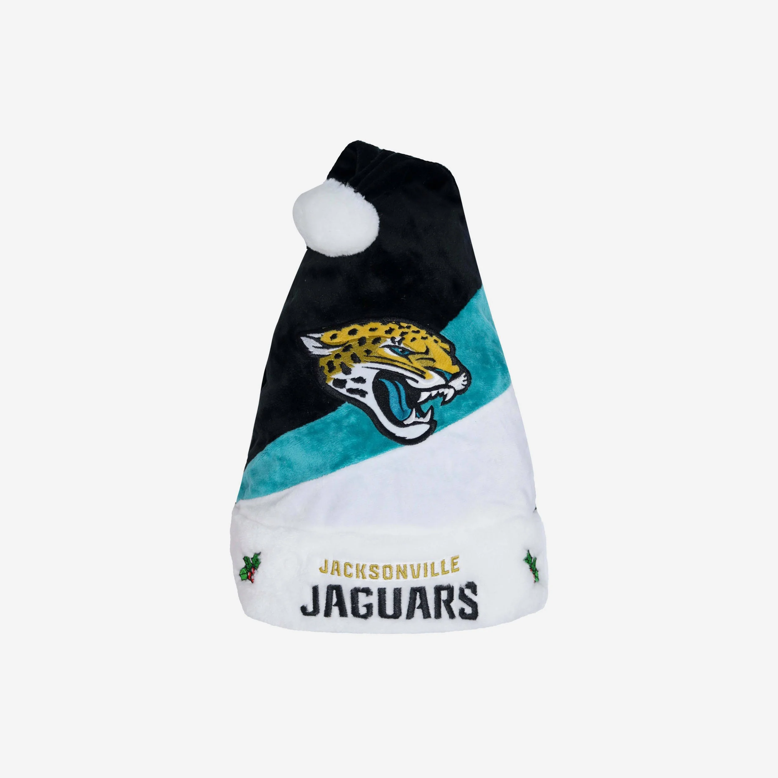 Jacksonville Jaguars Colourblock Santa Hat
