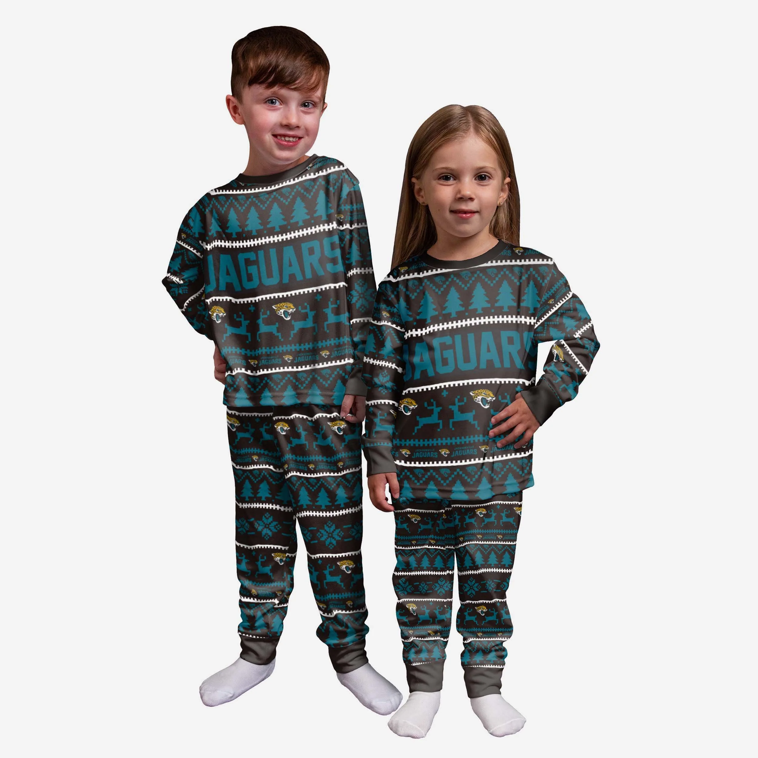 Jacksonville Jaguars Toddler Family Holiday Pyjamas
