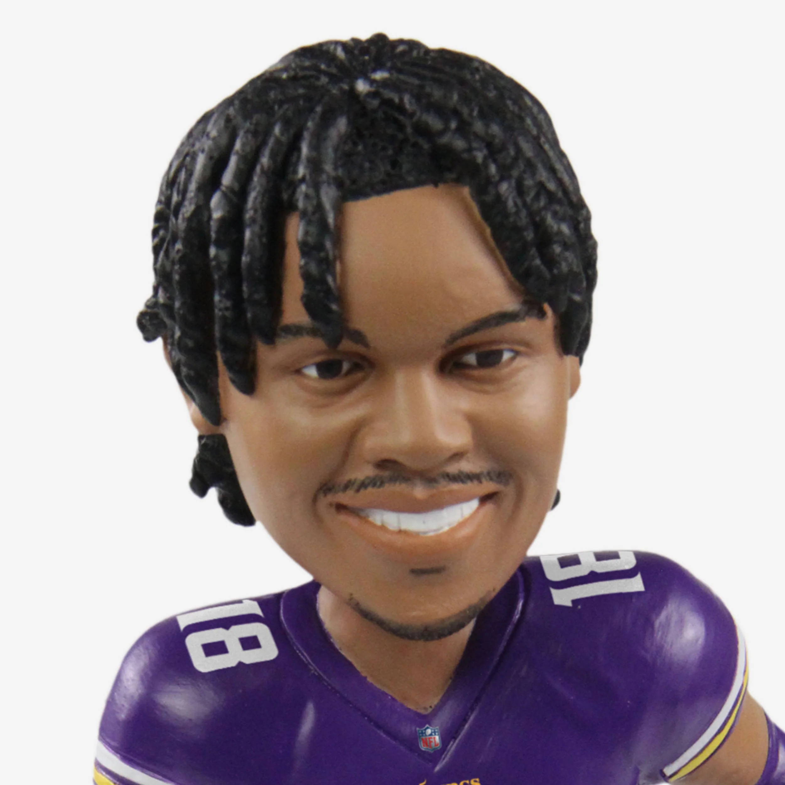 Justin Jefferson Minnesota Vikings 2022 International Game Bobblehead - Image 2