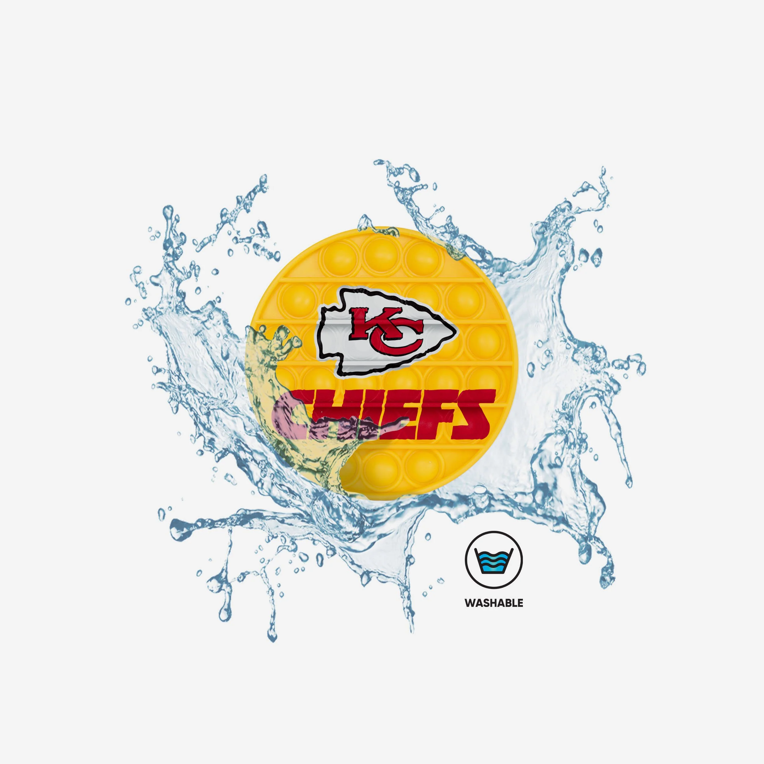 Kansas City Chiefs 2 Pack Helmet & Circle Push-Itz Fidget - Image 5