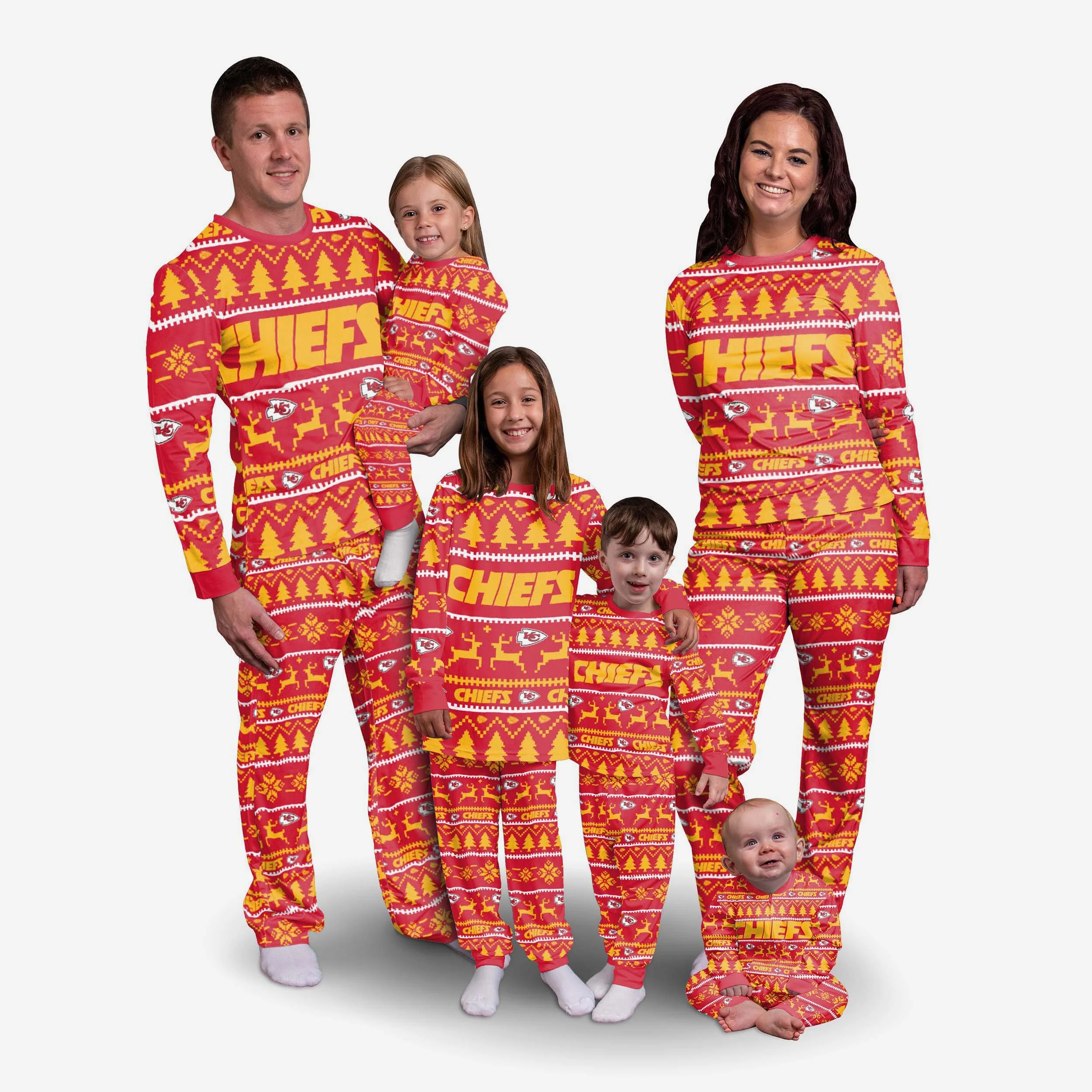 Kansas City Chiefs Family Holiday Pyjamas - Image 3