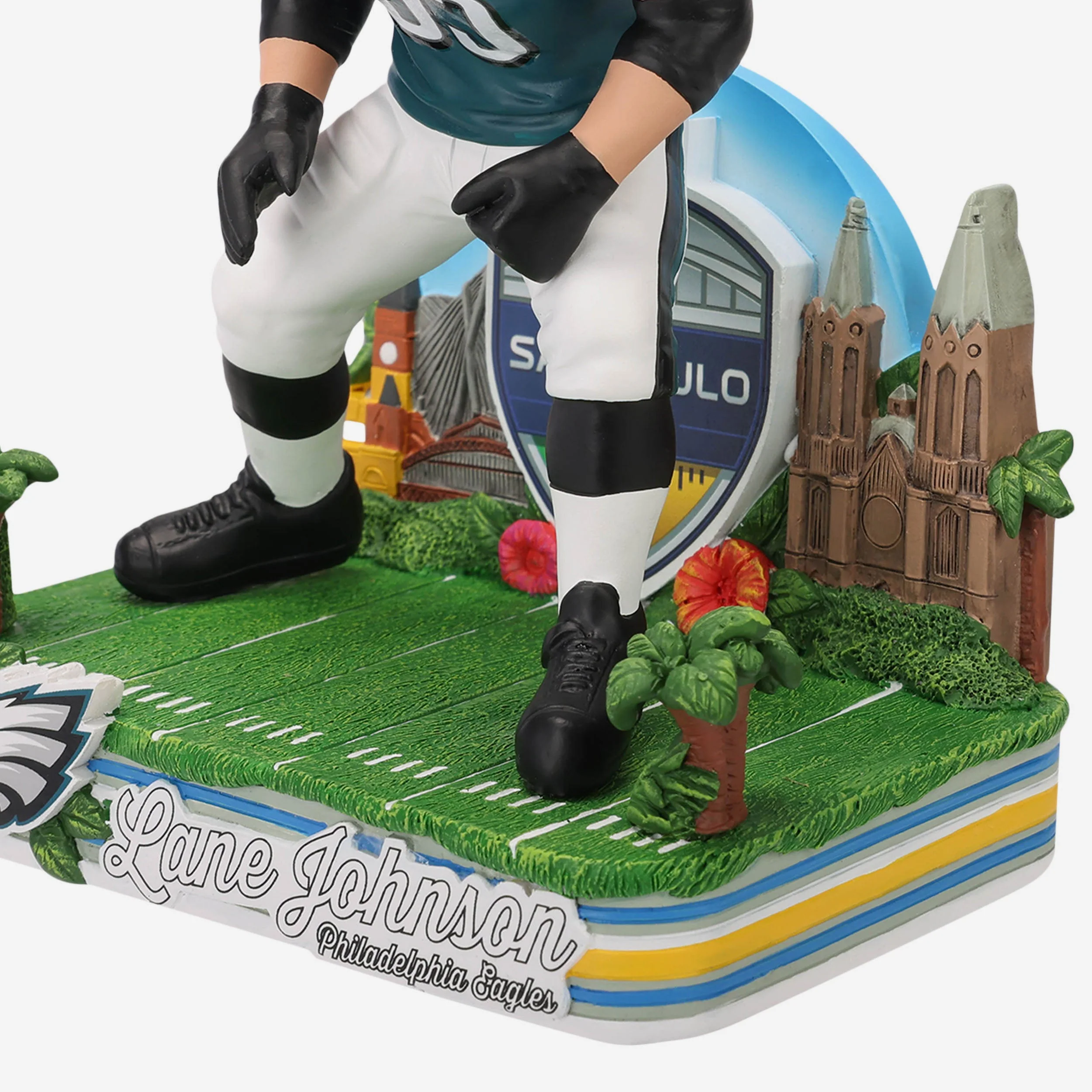 Lane Johnson Philadelphia Eagles 2024 International Game Bobblehead - Image 3