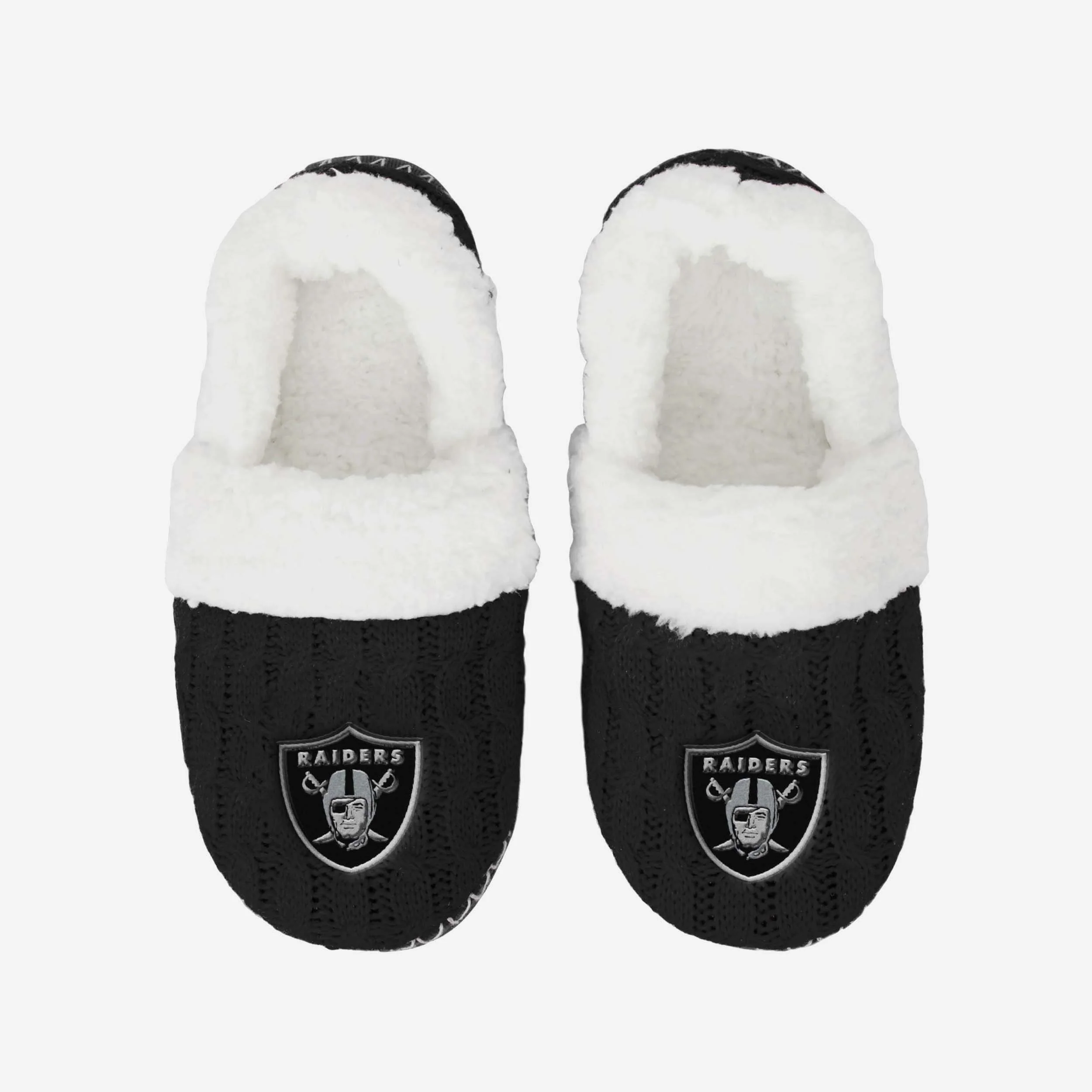 Las Vegas Raiders Team Colour Moccasin Slipper - Image 2