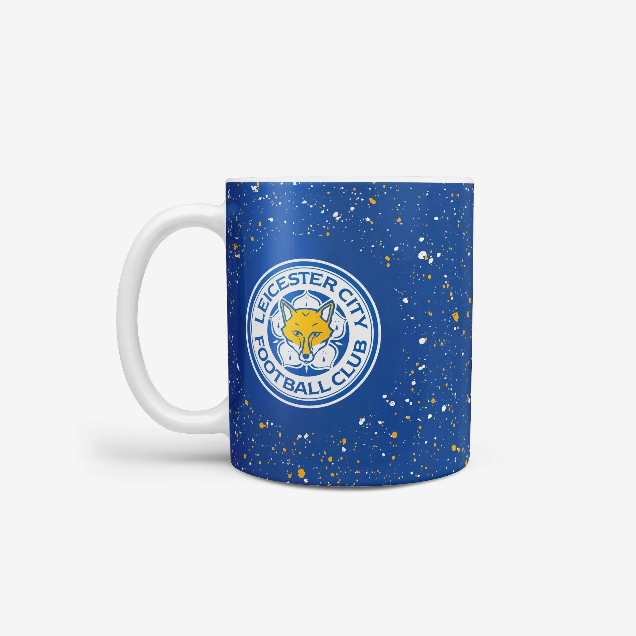 Leicester City Paint Splatter Mug