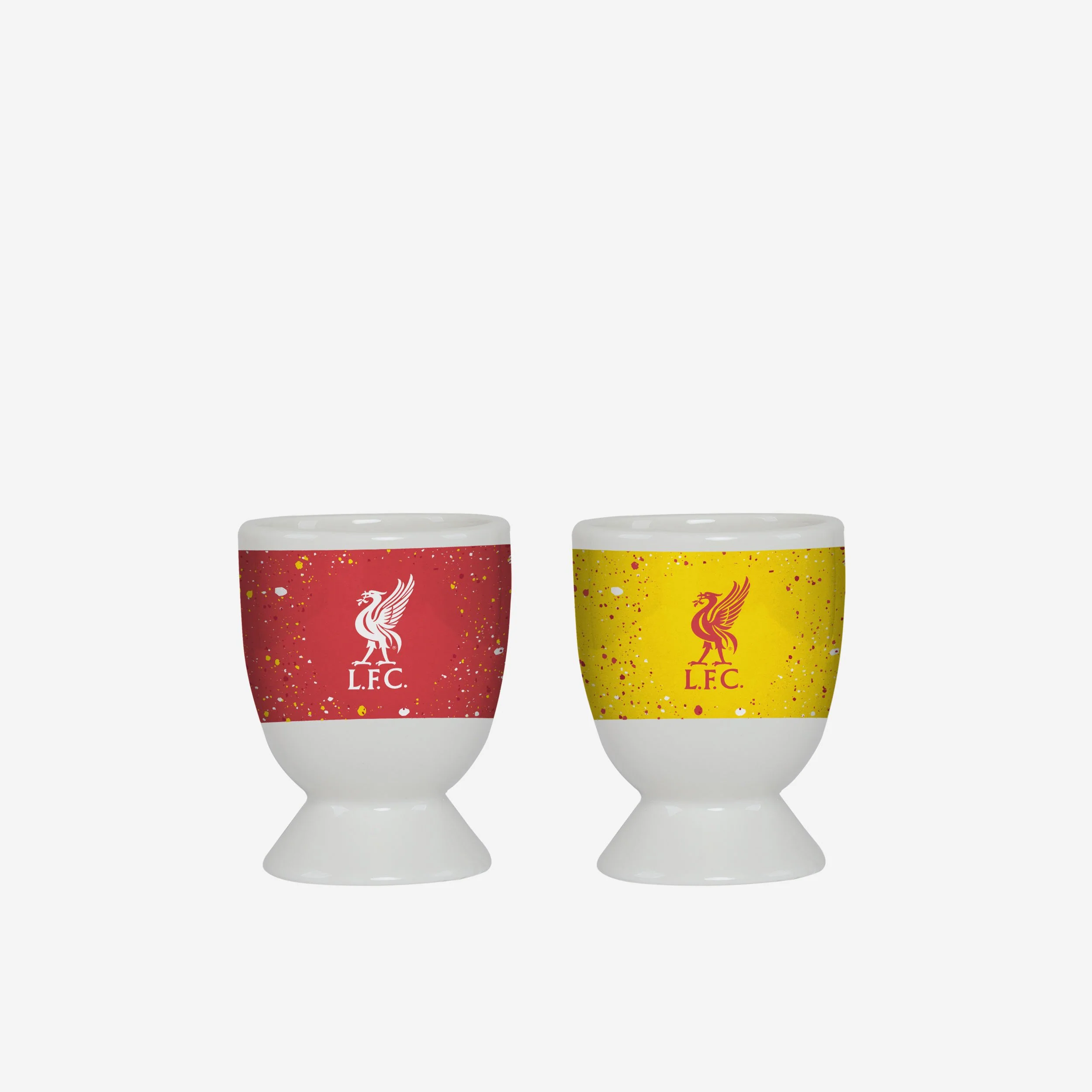 Liverpool FC 2 Pack Paint Splatter Egg Cup
