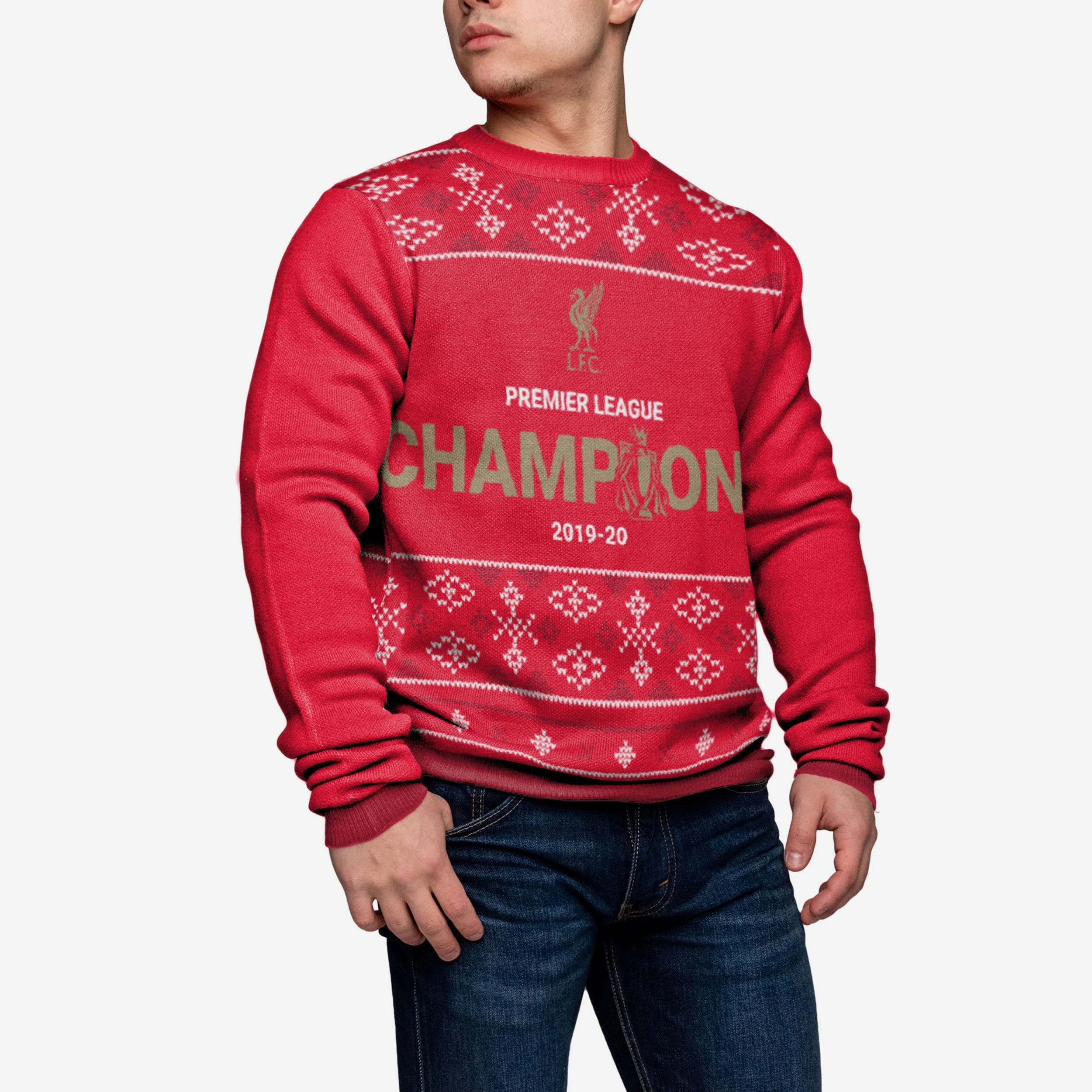 Liverpool FC 2019-20 Champions Christmas Sweater