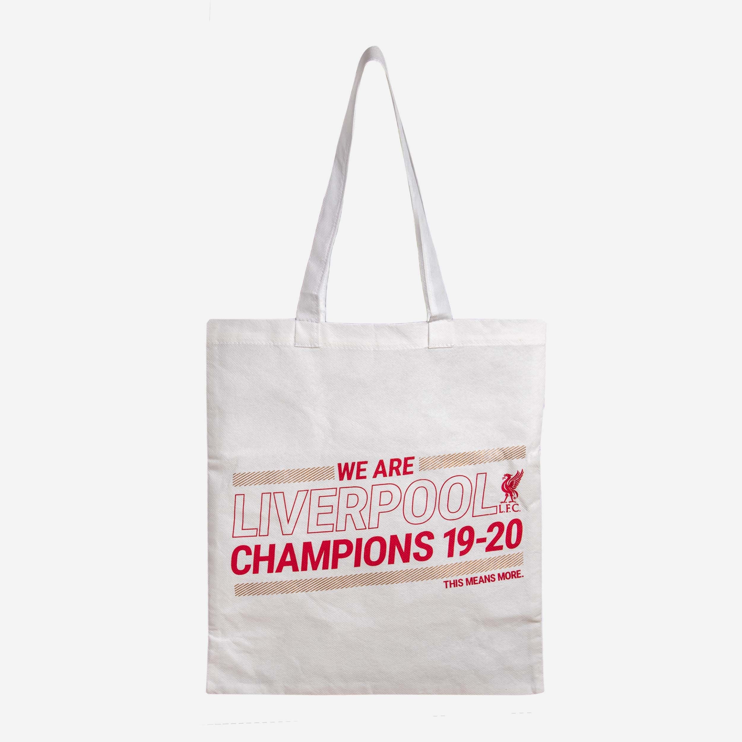 Liverpool FC 2019-20 Champions Tote Bag
