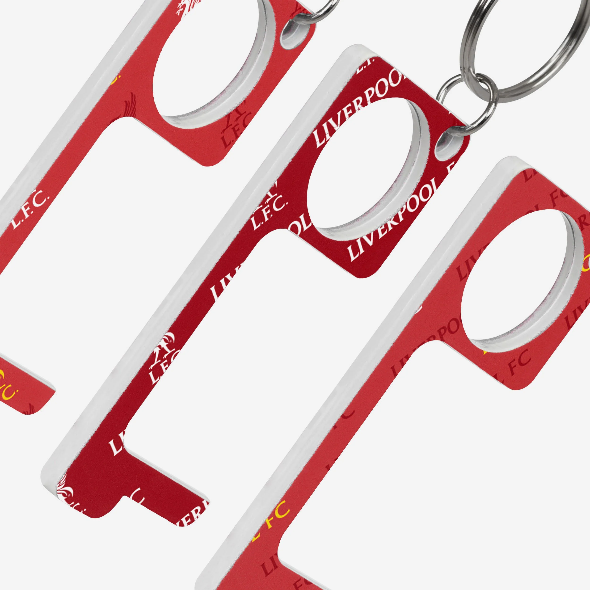 Liverpool FC 3 Pack No Touch Keyring - Image 2