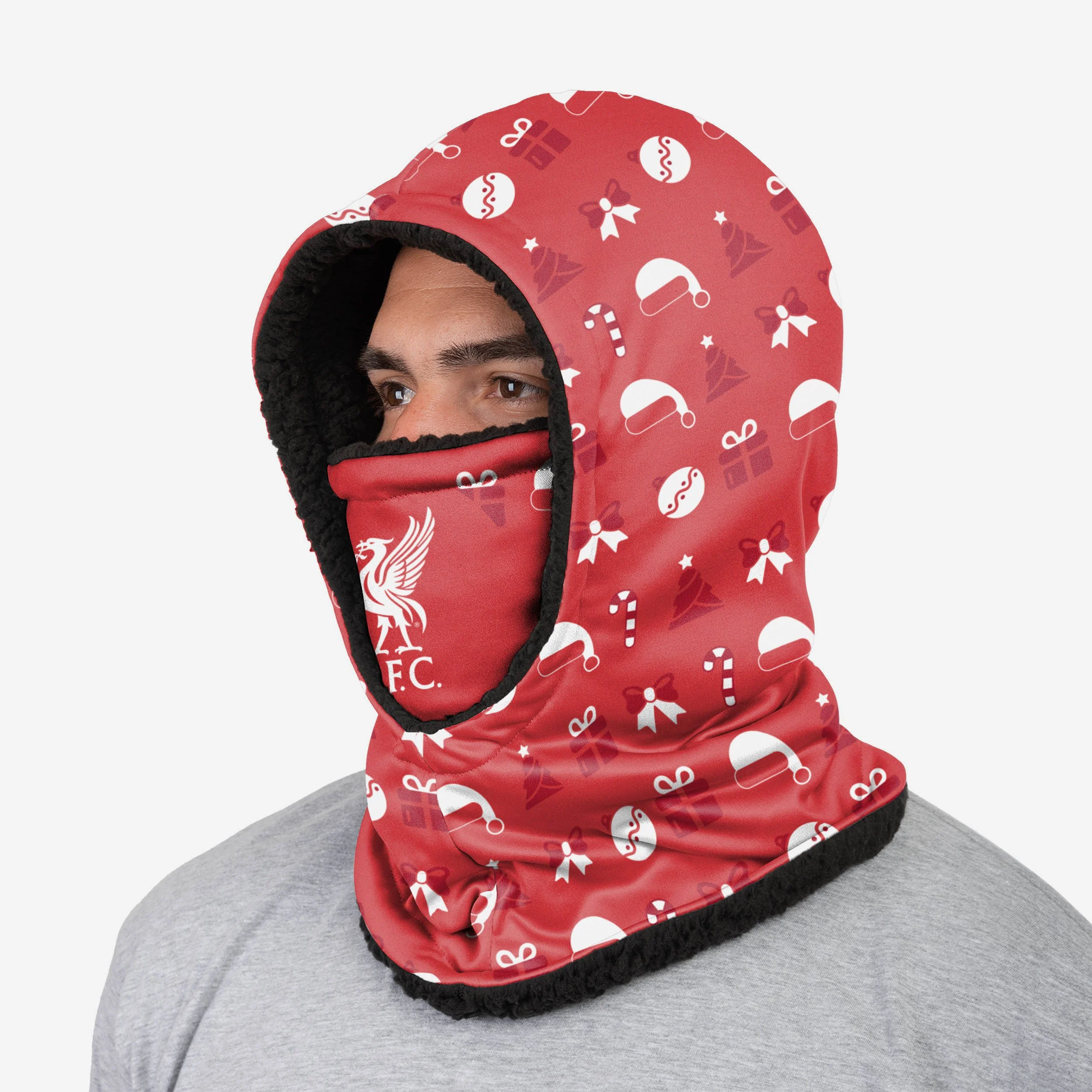 Liverpool FC Christmas Hooded Snood - Image 2