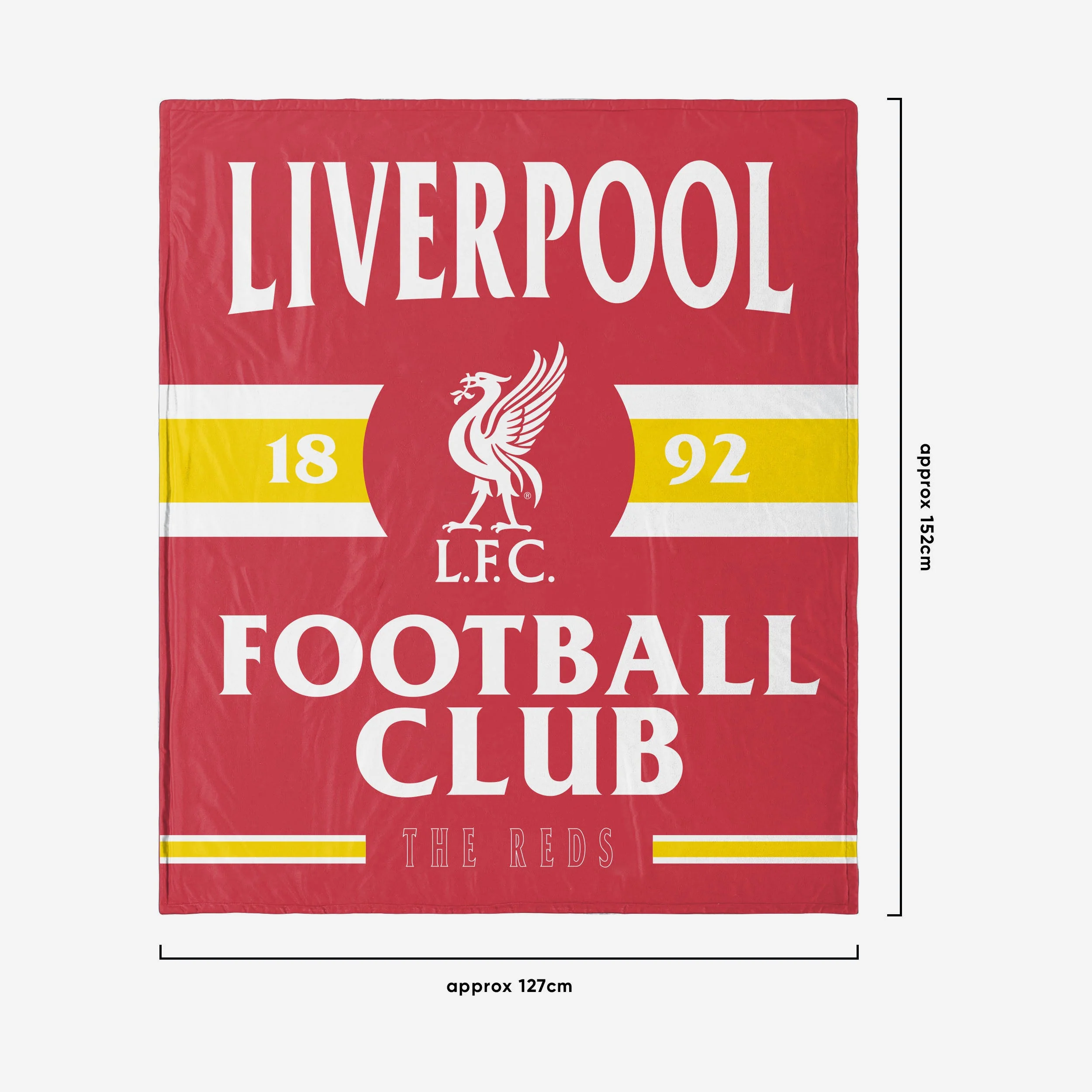 Liverpool FC Established Sherpa Throw Blanket - Image 2