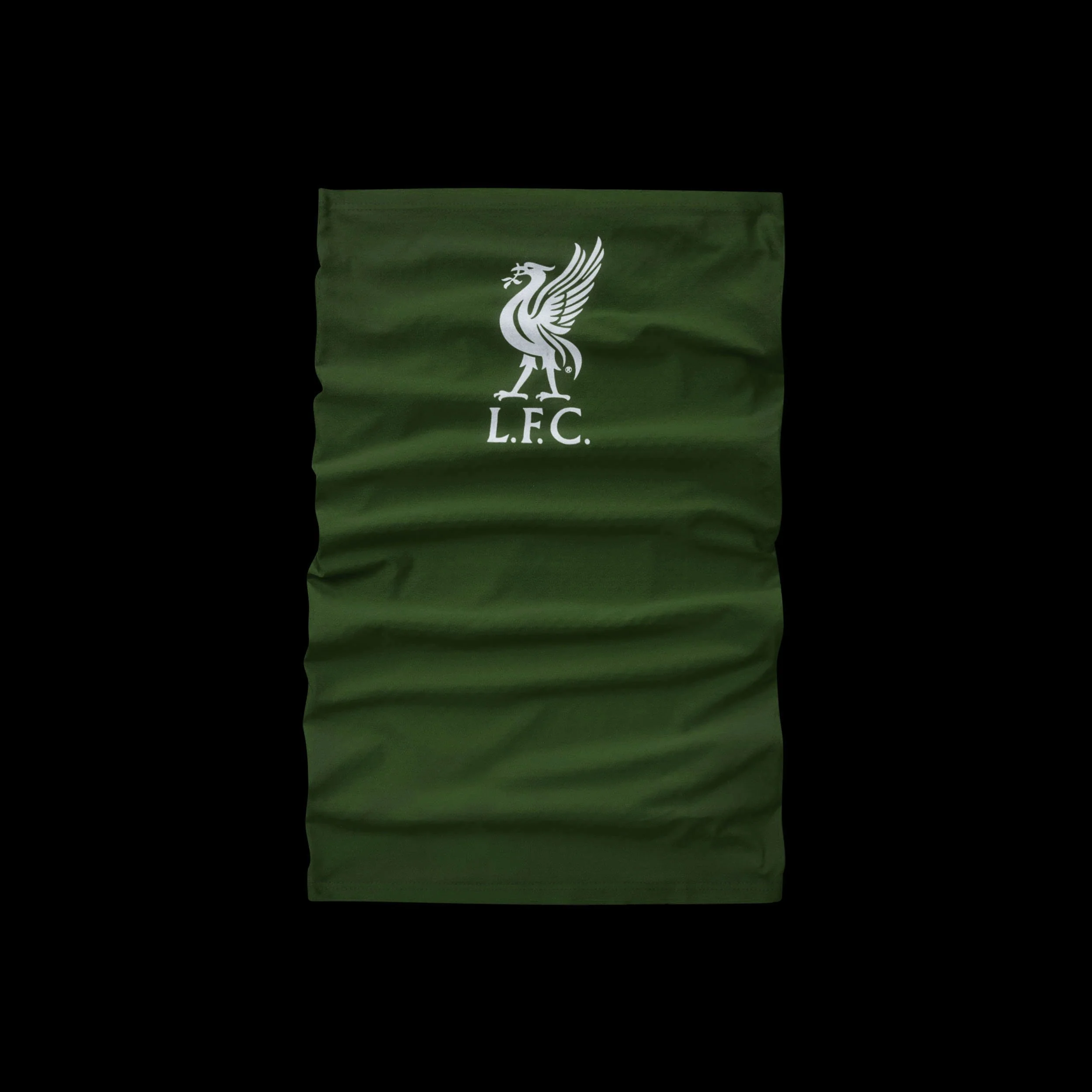 Liverpool FC Green Neon Reflective Snood Scarf - Image 2