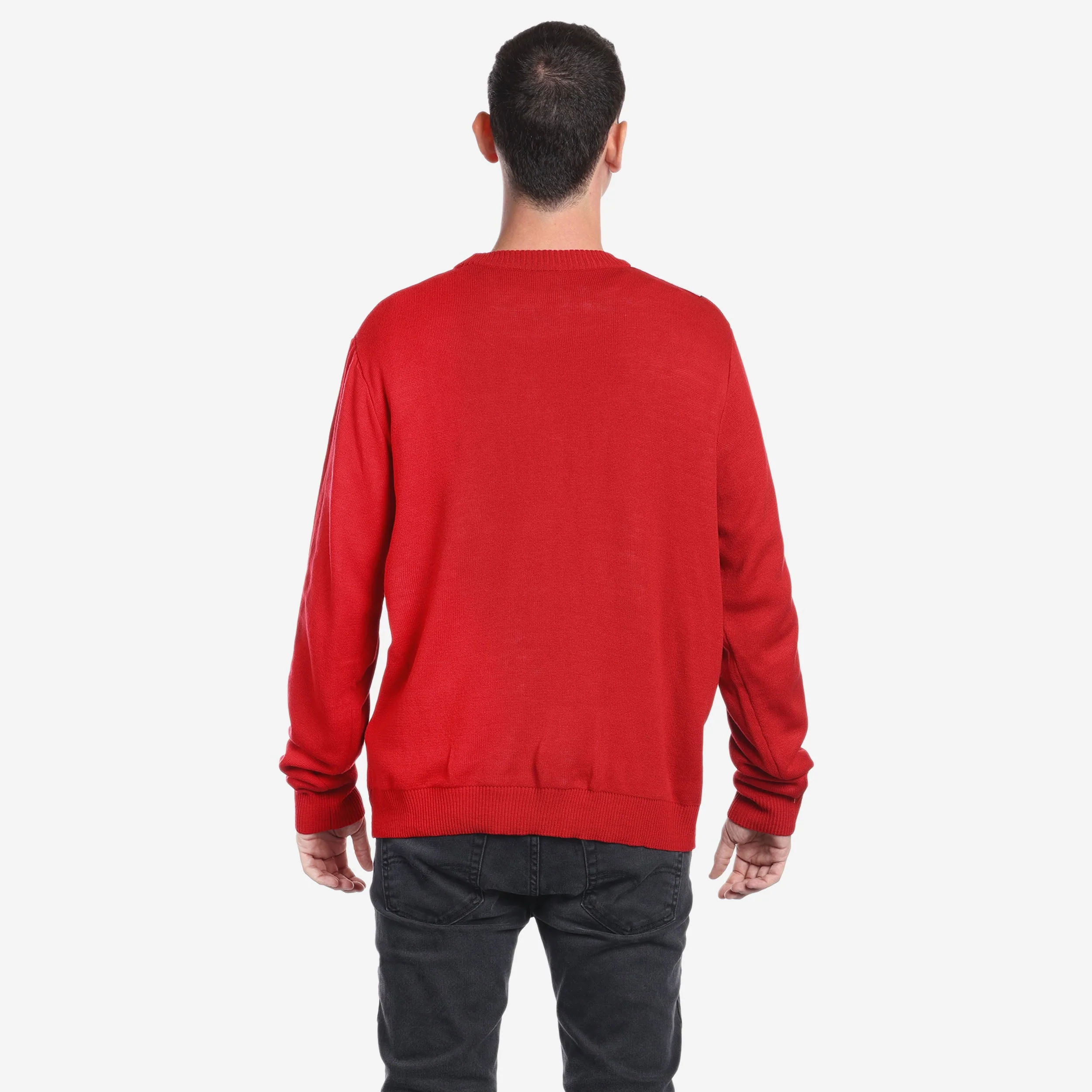 Liverpool FC Santa Is A Fan Christmas Jumper - Image 2