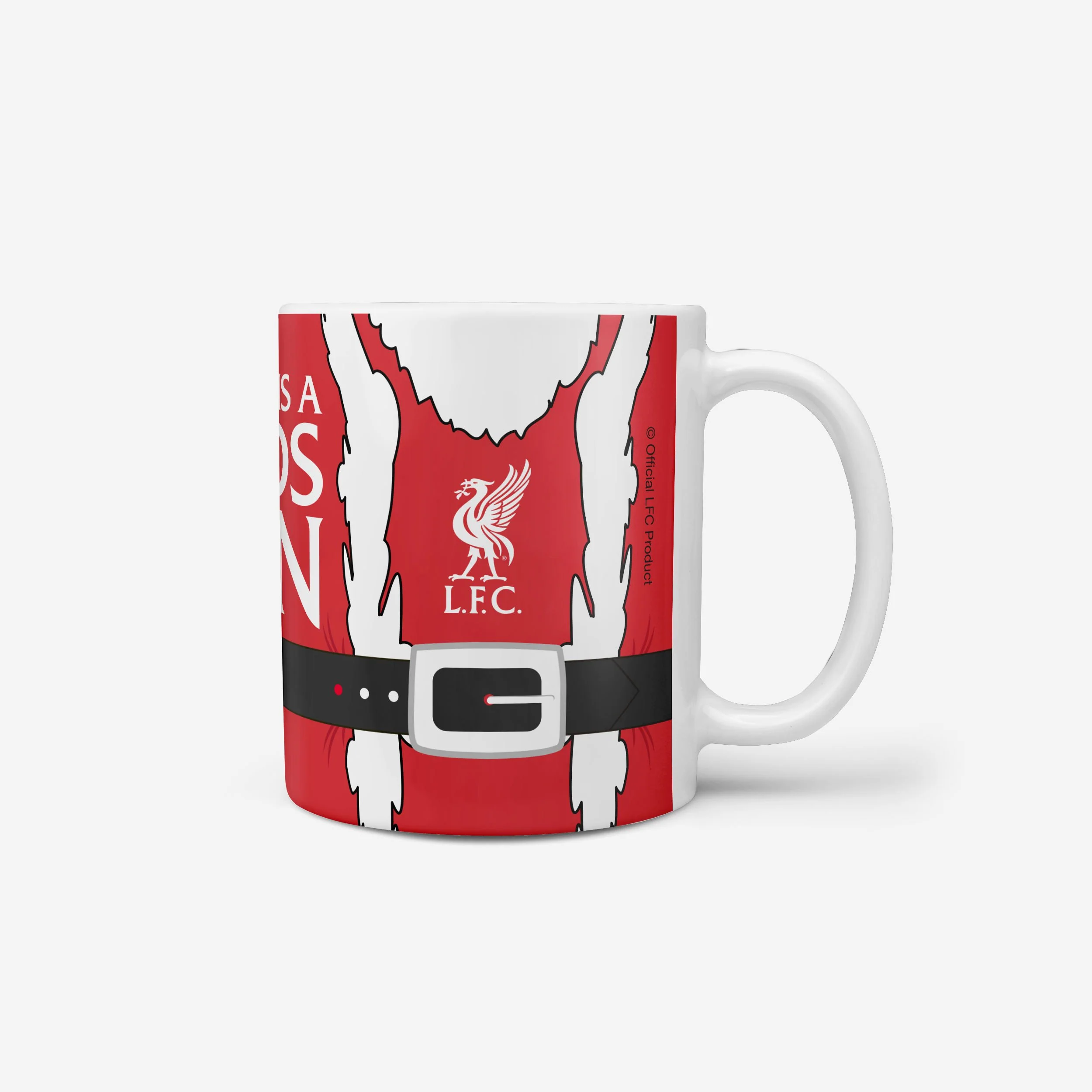Liverpool FC Santa Is A Fan Mug - Image 2