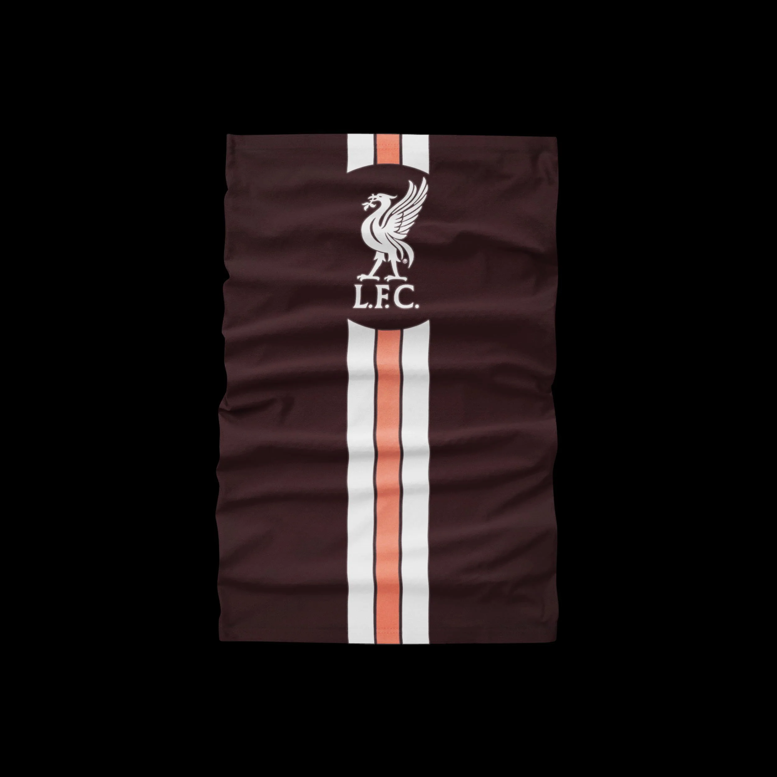 Liverpool FC Stripe Logo Reflective Snood Scarf - Image 2