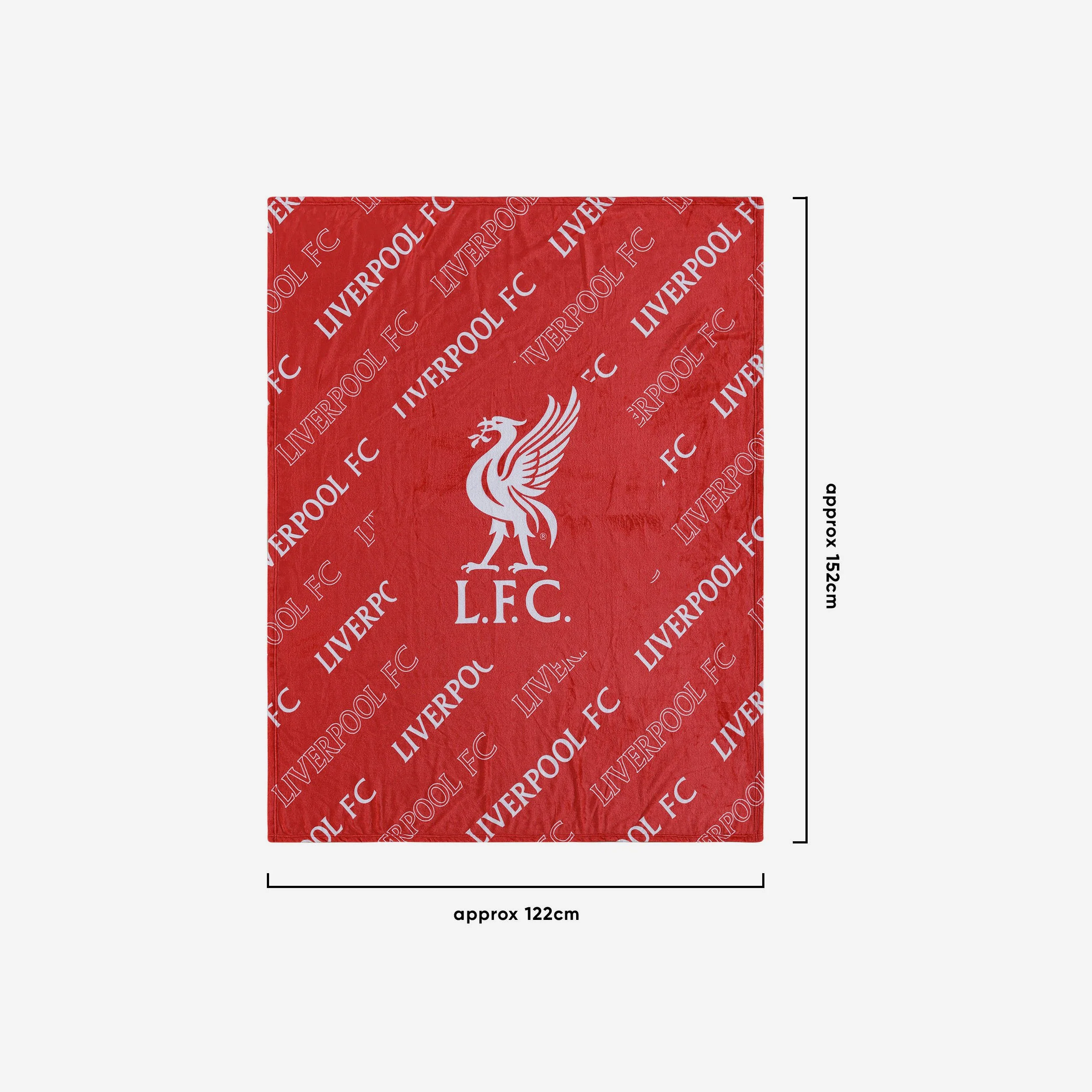 Liverpool FC Supreme Slumber Plush Throw Blanket - Image 3