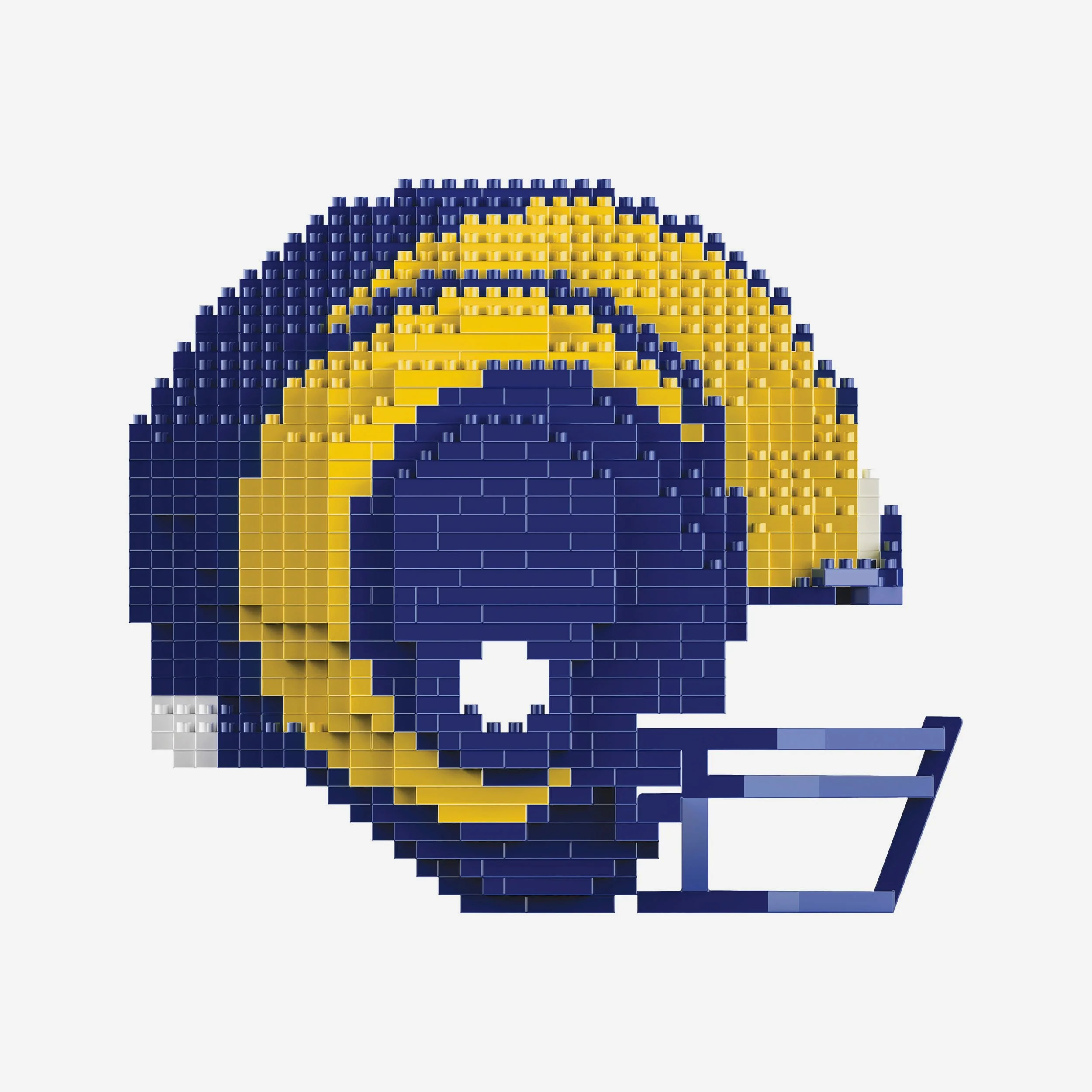 Los Angeles Rams BRXLZ Replica Helmet - Image 2