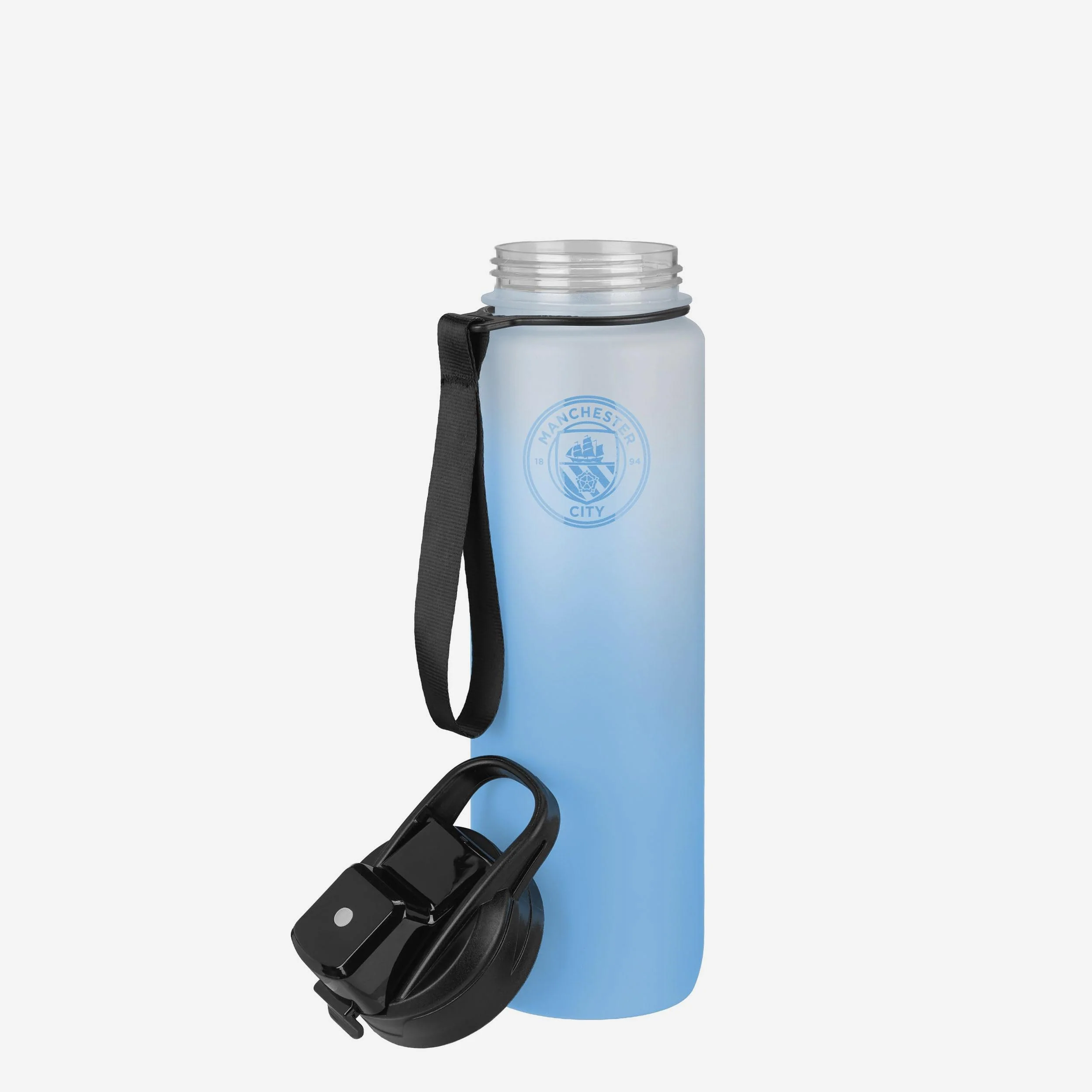 Manchester City FC 1 Litre Ombre Water Bottle - Image 4