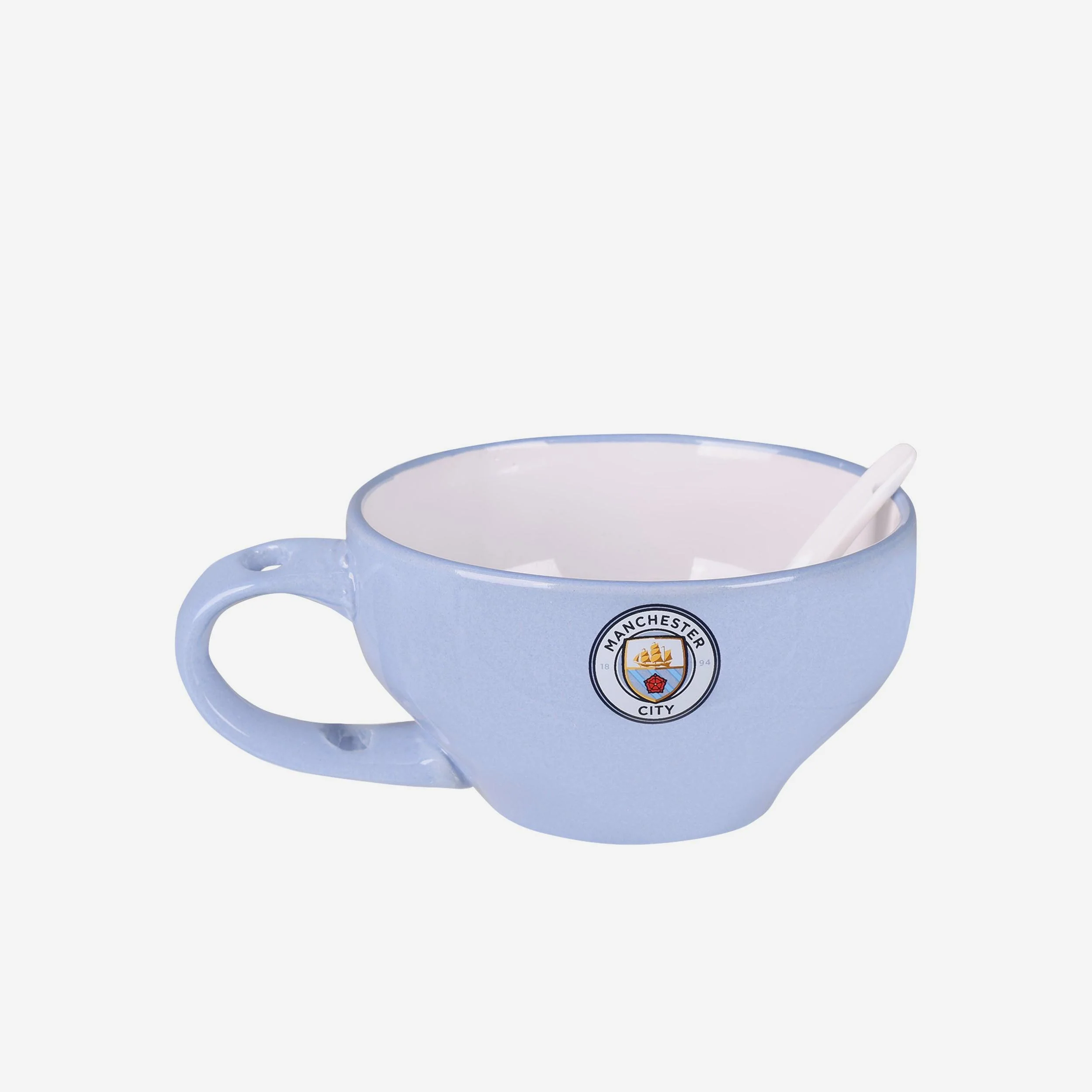 Manchester City FC Breakfast Bowl and Spoon - Image 3
