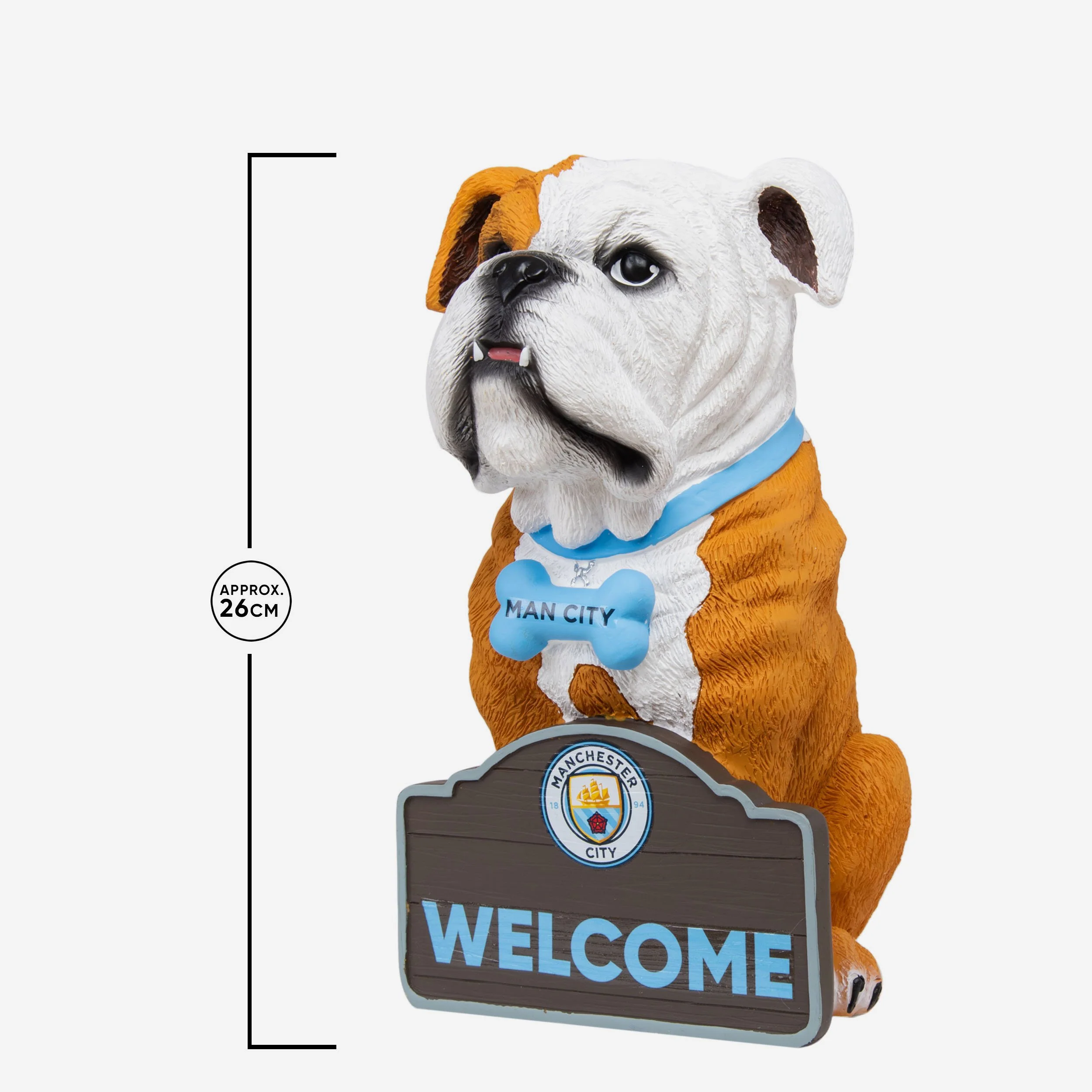 Manchester City FC Bulldog Gnome - Image 2