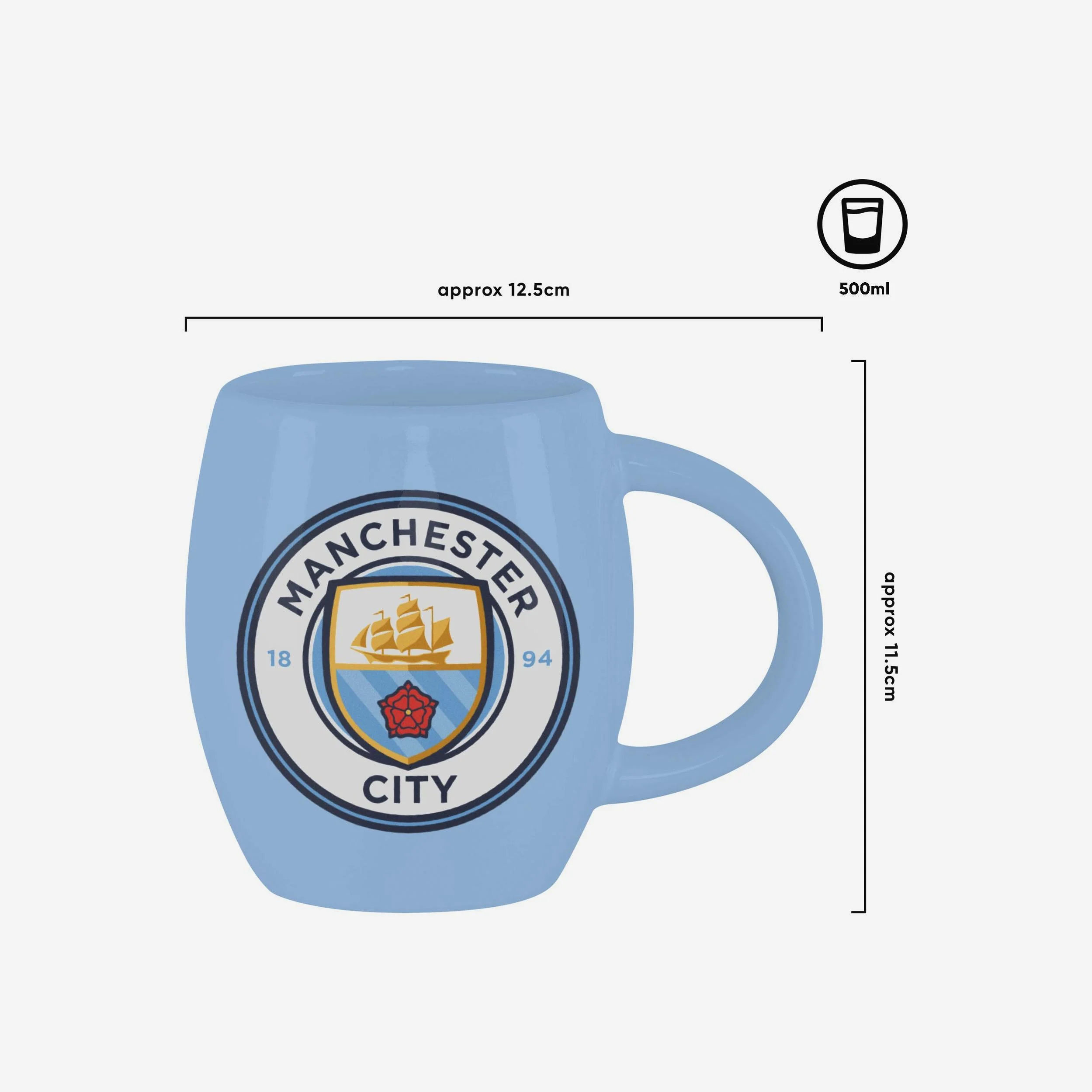 Manchester City FC Chant Tea Tub Mug - Image 3