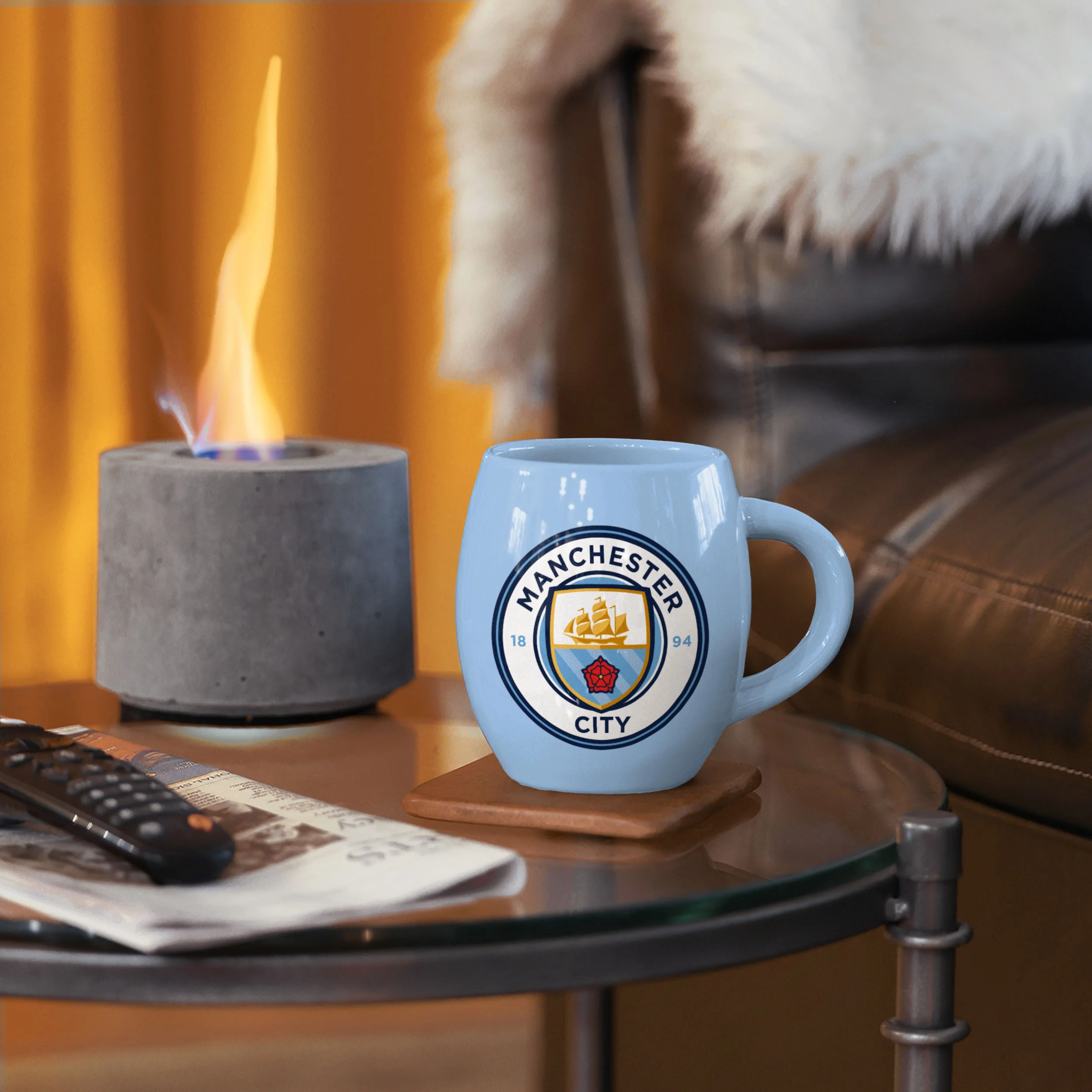 Manchester City FC Chant Tea Tub Mug - Image 4