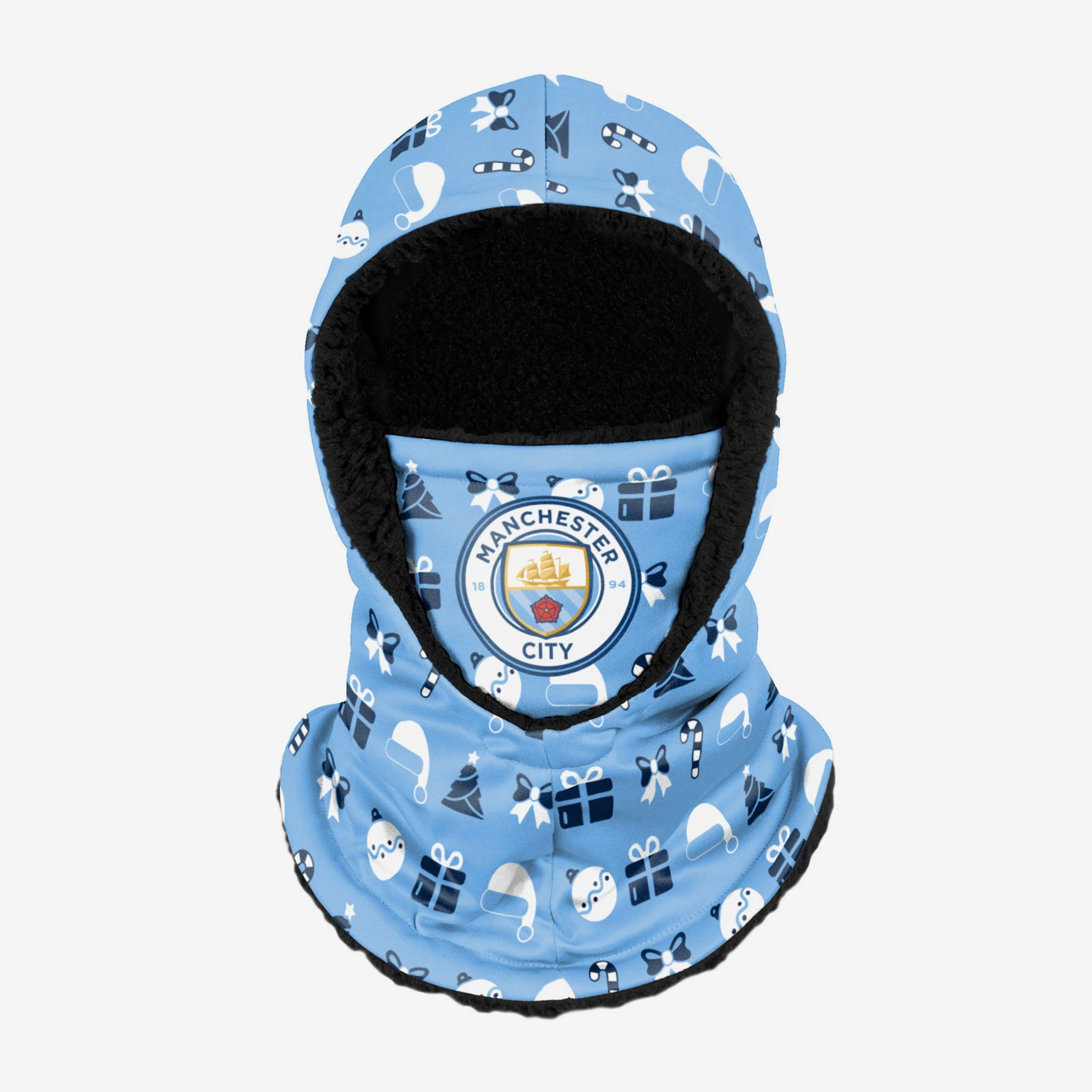 Manchester City FC Christmas Hooded Snood