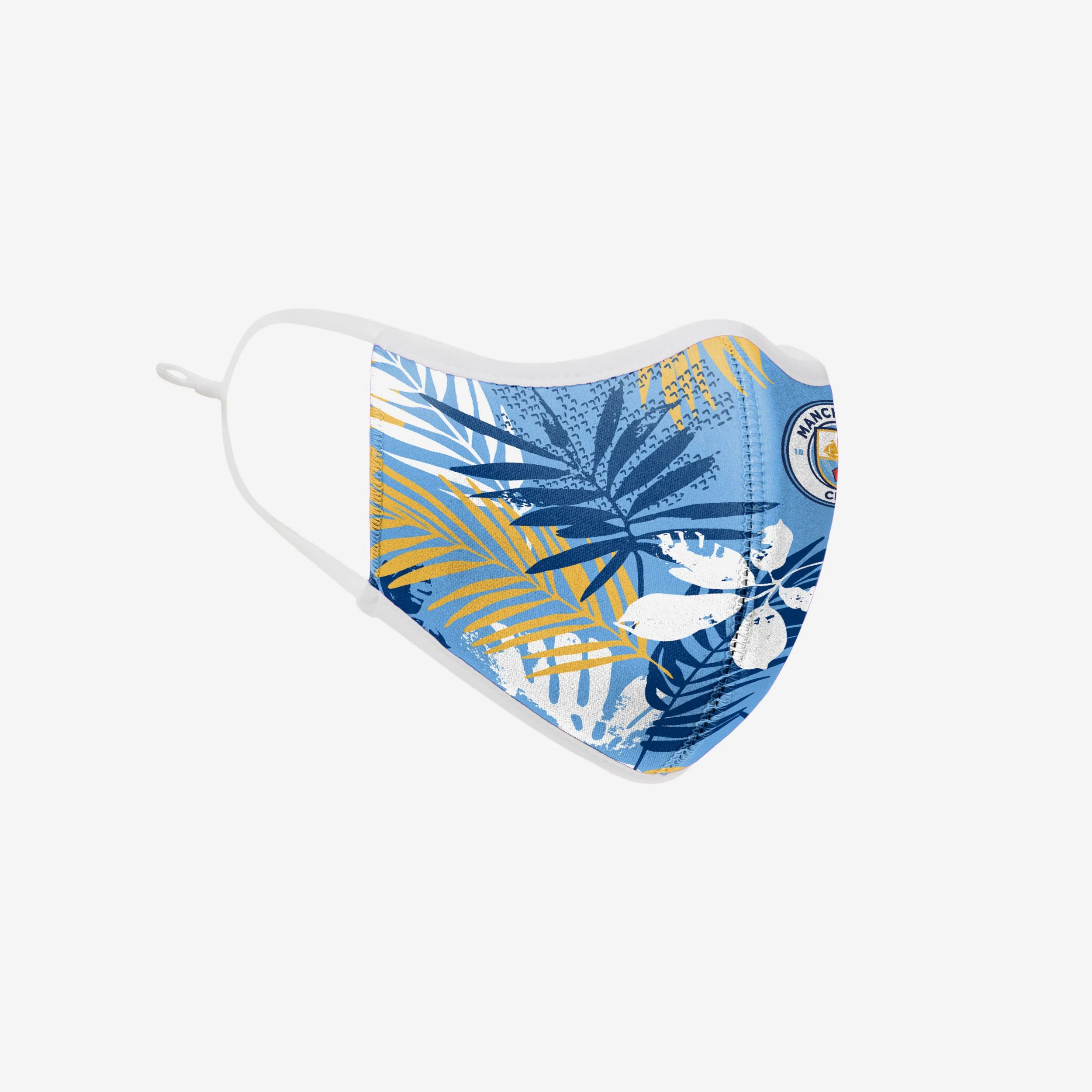 Manchester City FC Floral Spring Face Cover - Image 3