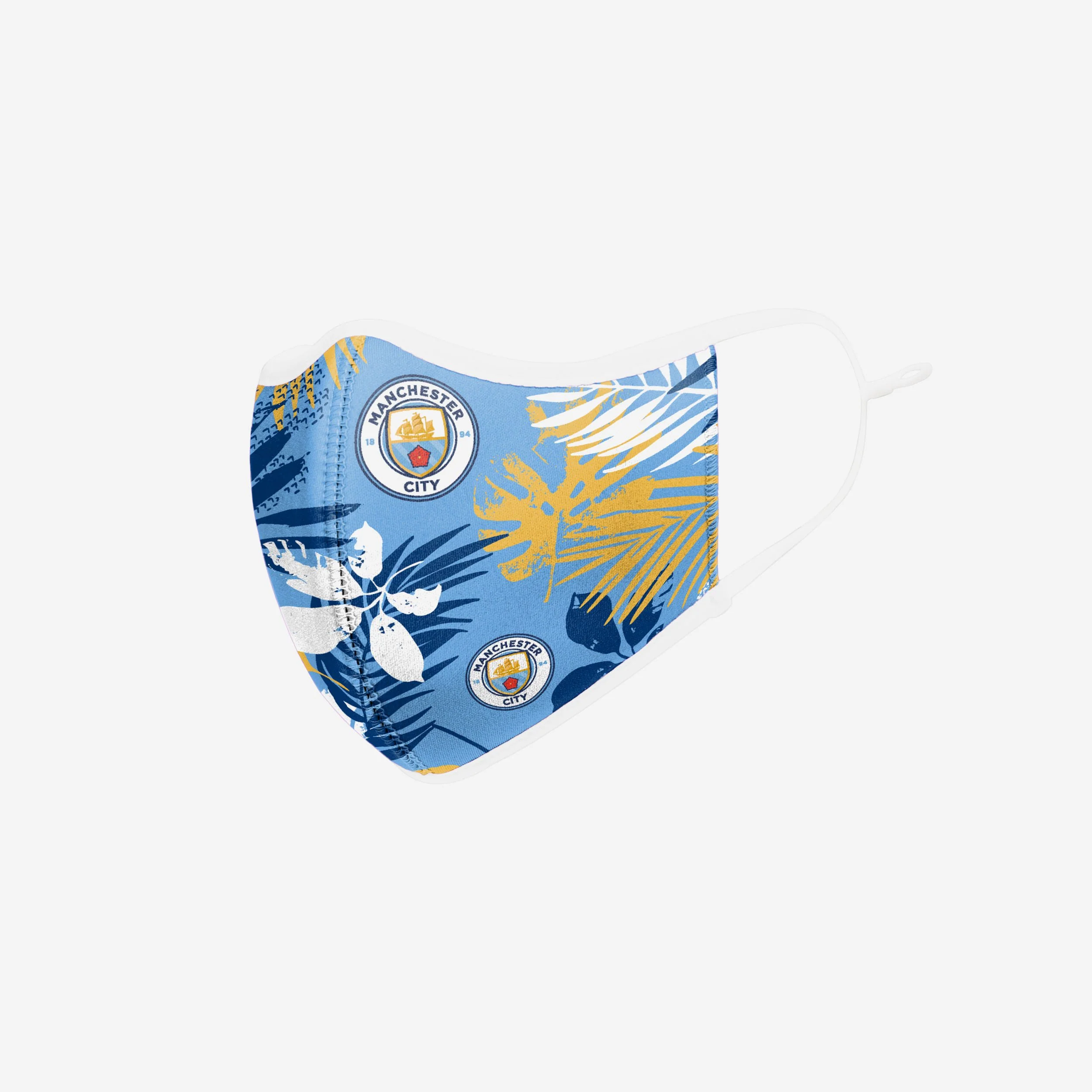 Manchester City FC Floral Spring Face Cover - Image 4