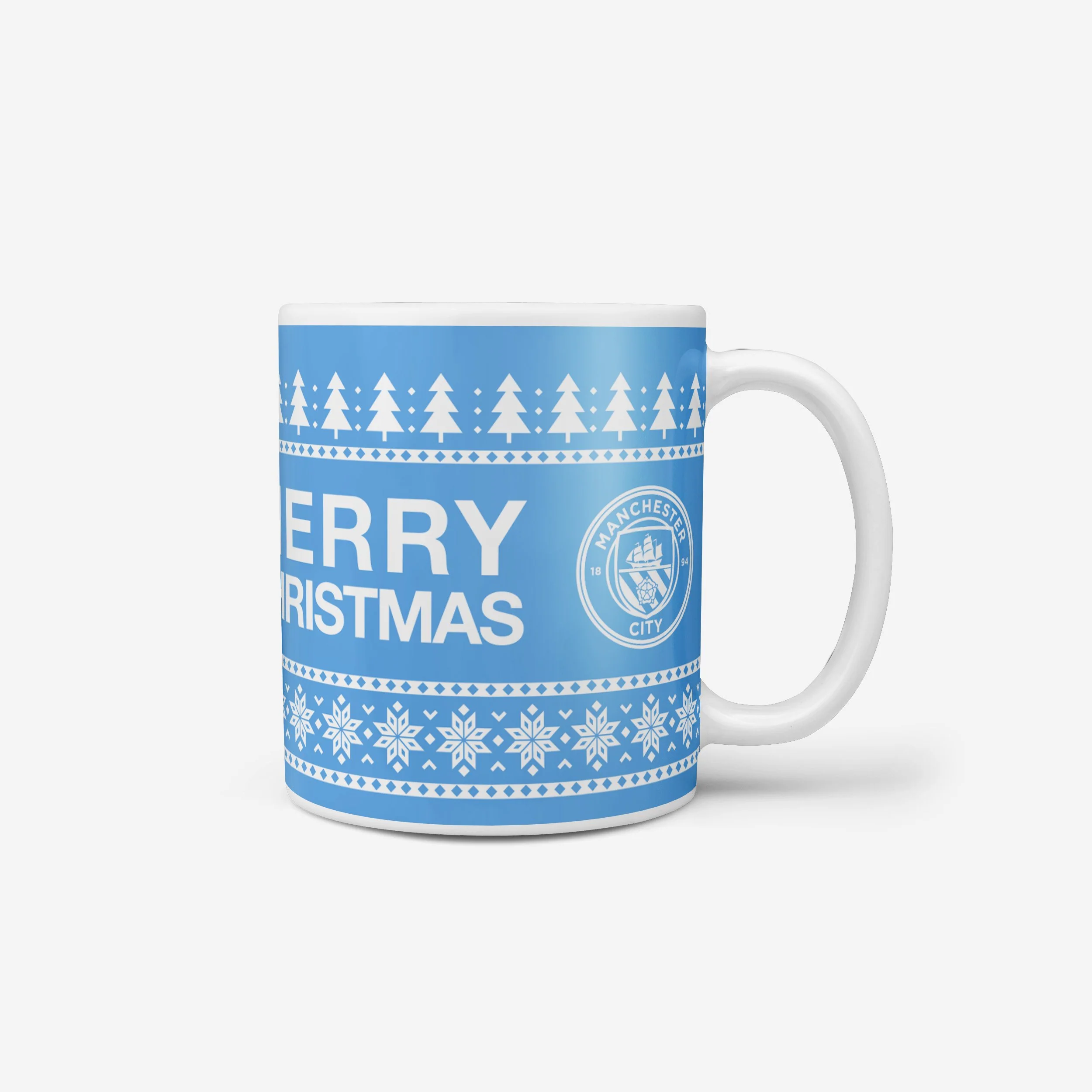 Manchester City FC Holiday Mug - Image 2