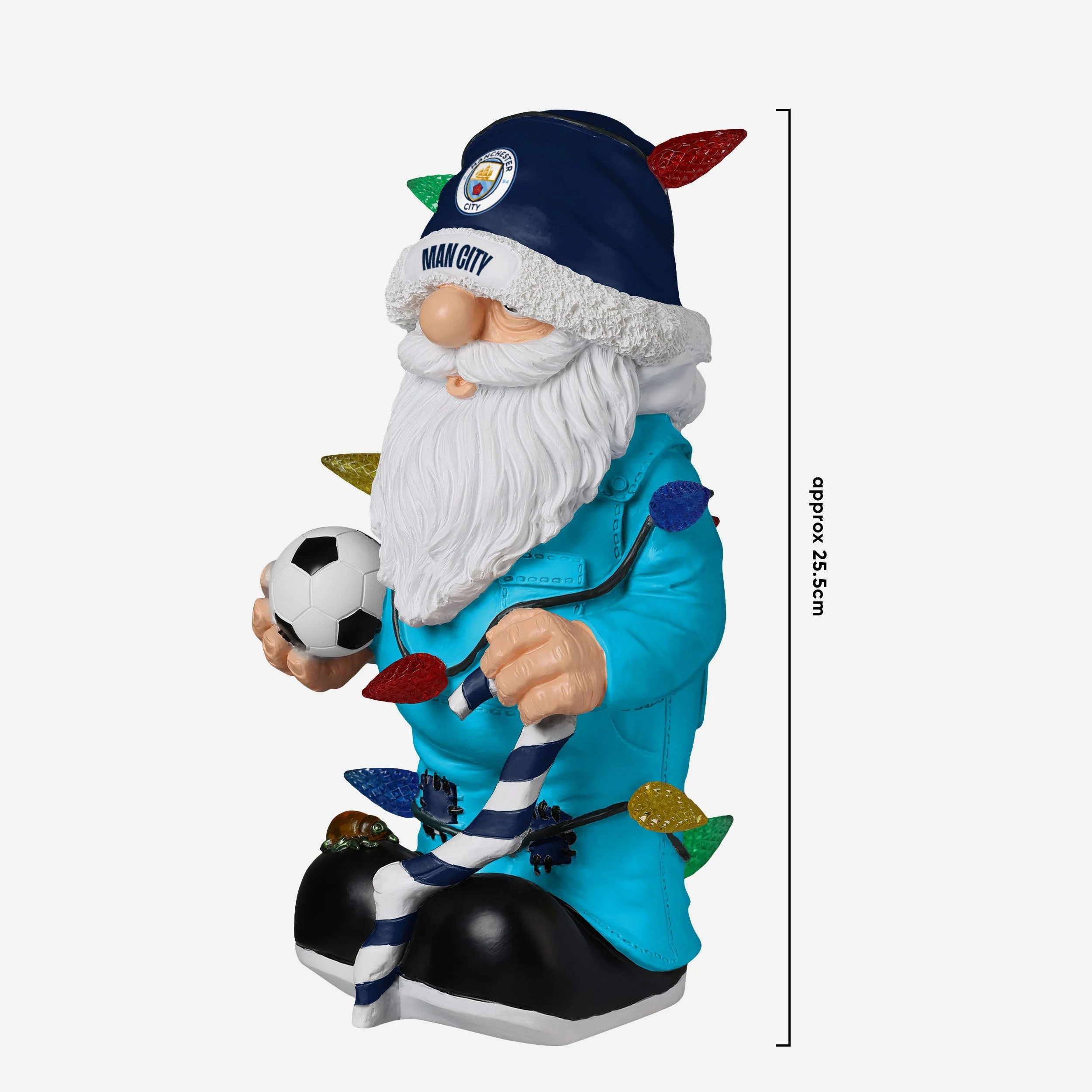 Manchester City FC Light Up Christmas Gnome - Image 4