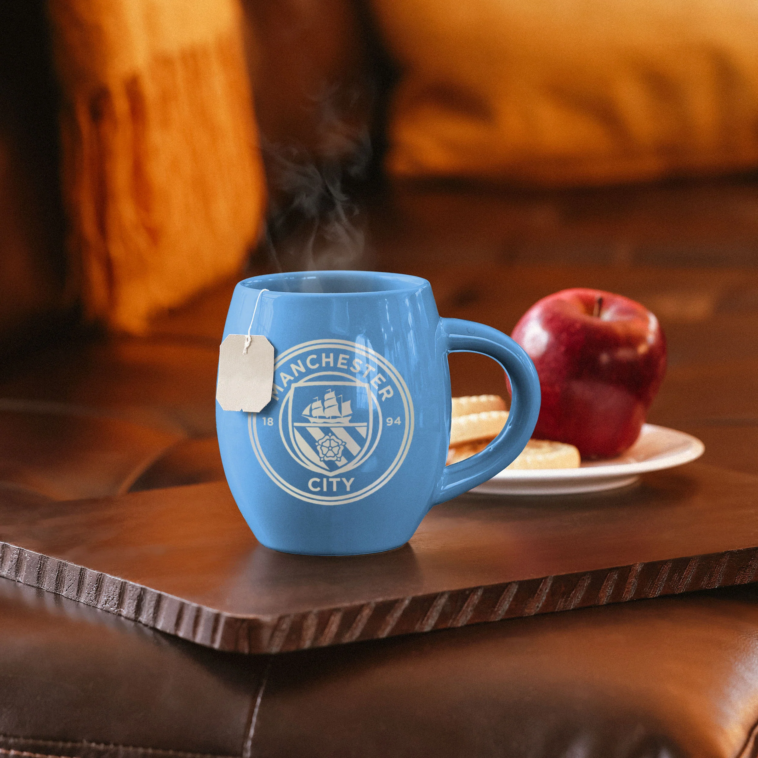 Manchester City FC Metallic Slogan Tea Tub Mug - Image 4